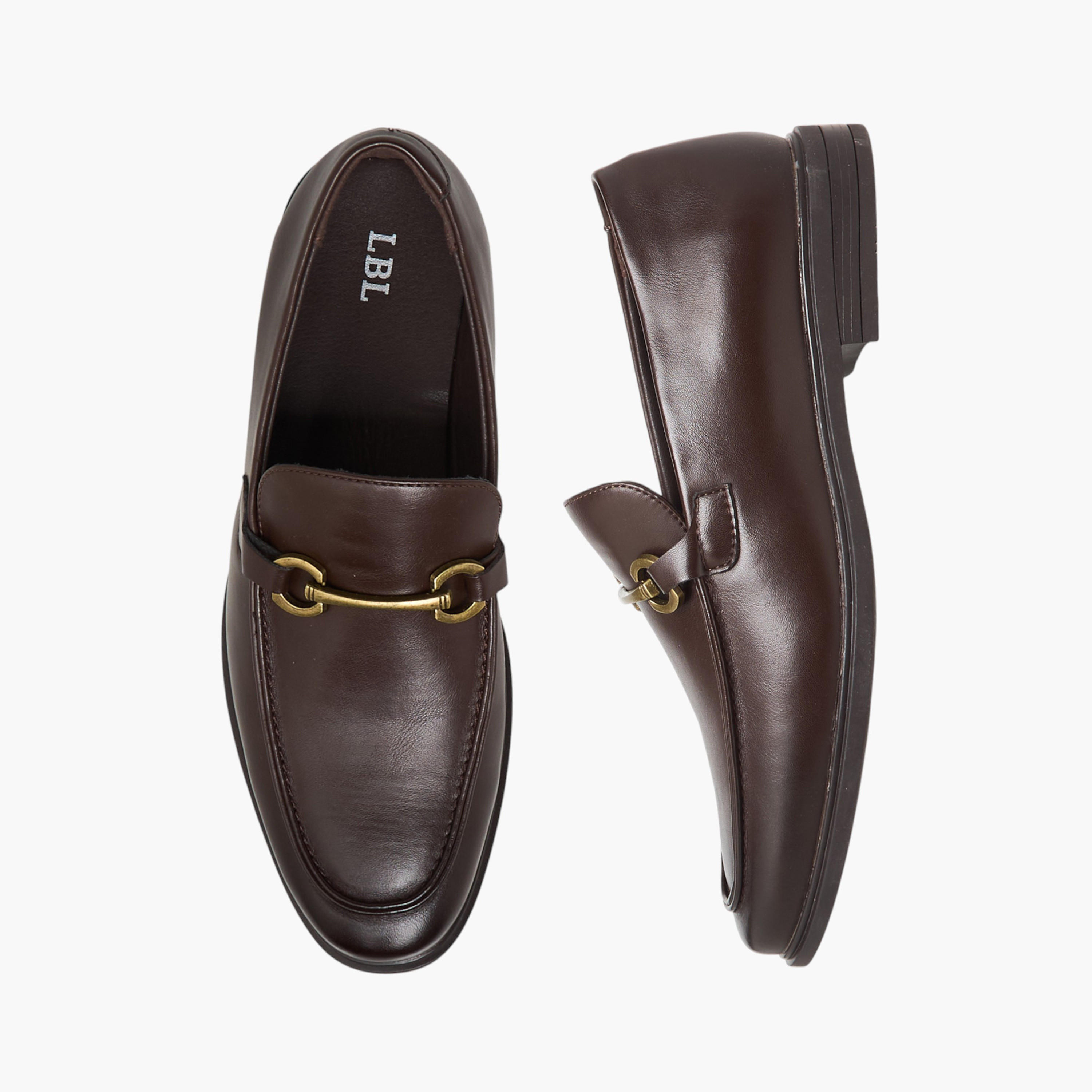 حذاء لوفر بزينة لجام حصان للرجال من إل بي إل من شو إكسبريس-men-shoes-loafersandmoccasins-image-1