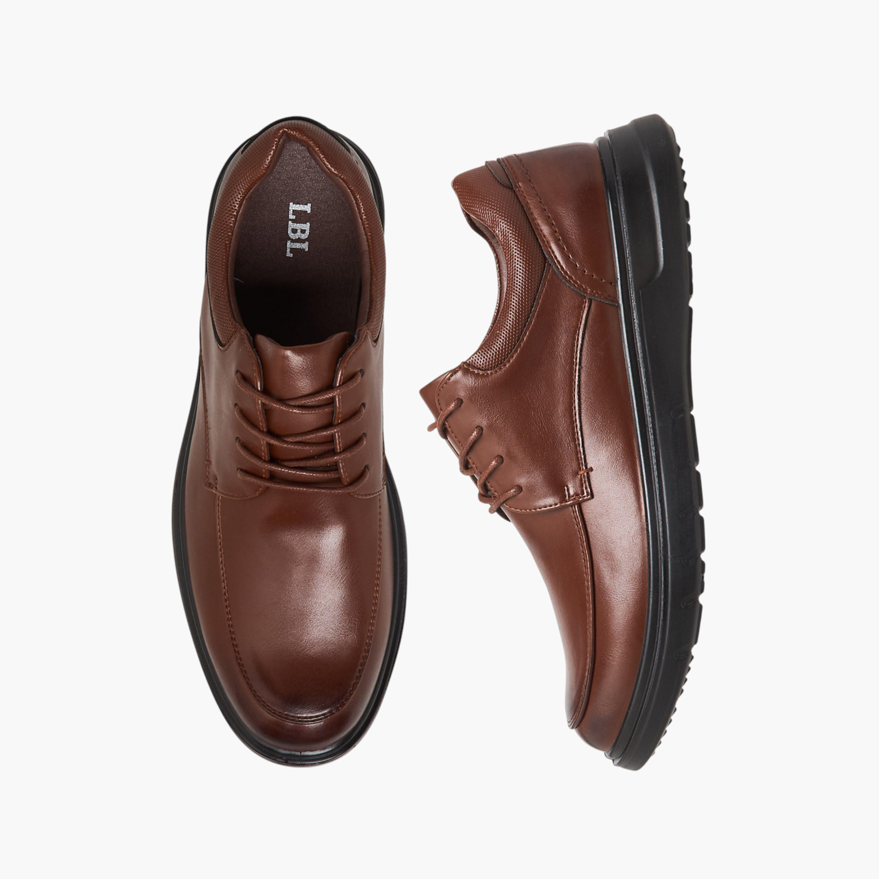 LBL by Shoexpress Men Lace-Up Derby Shoes-men-shoes-formalshoes-image-1