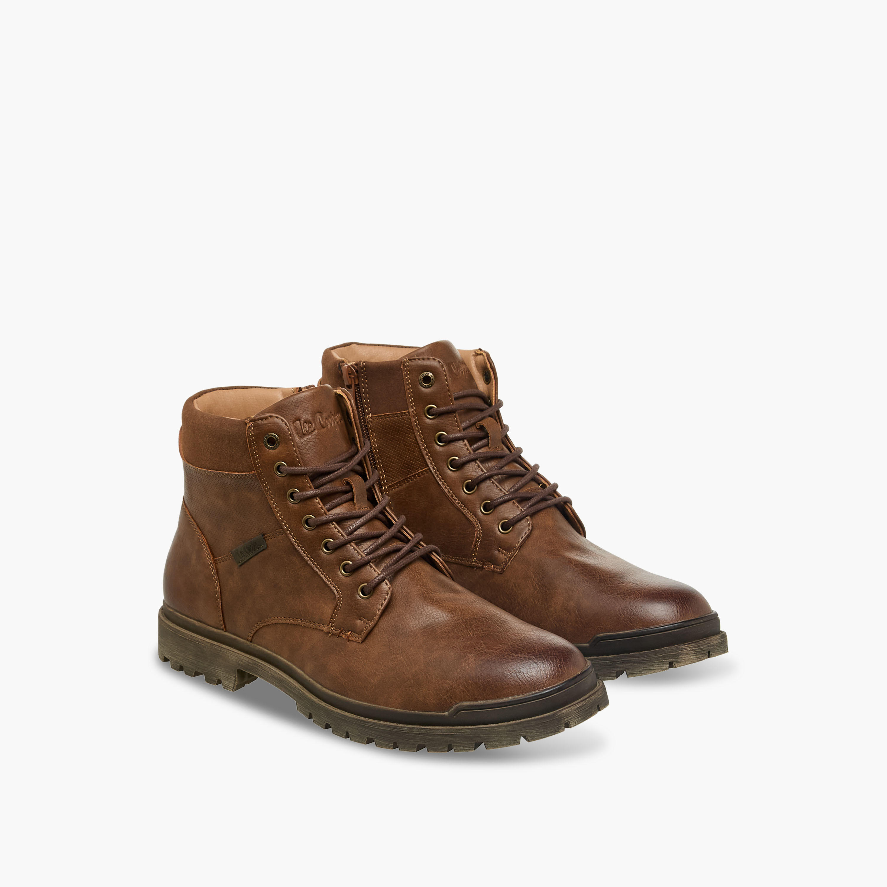 بوت بطول الكاحل ورباط إغلاق للرجال من لي كوبر-men-shoes-boots-image-6