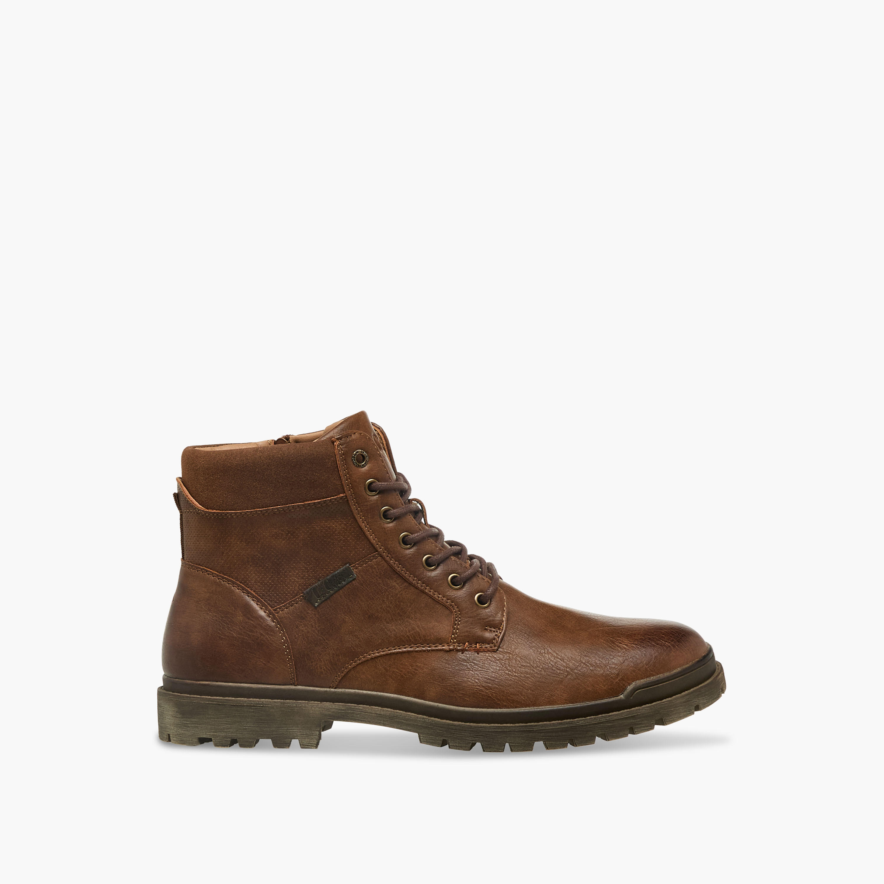 بوت بطول الكاحل ورباط إغلاق للرجال من لي كوبر-men-shoes-boots-image-4