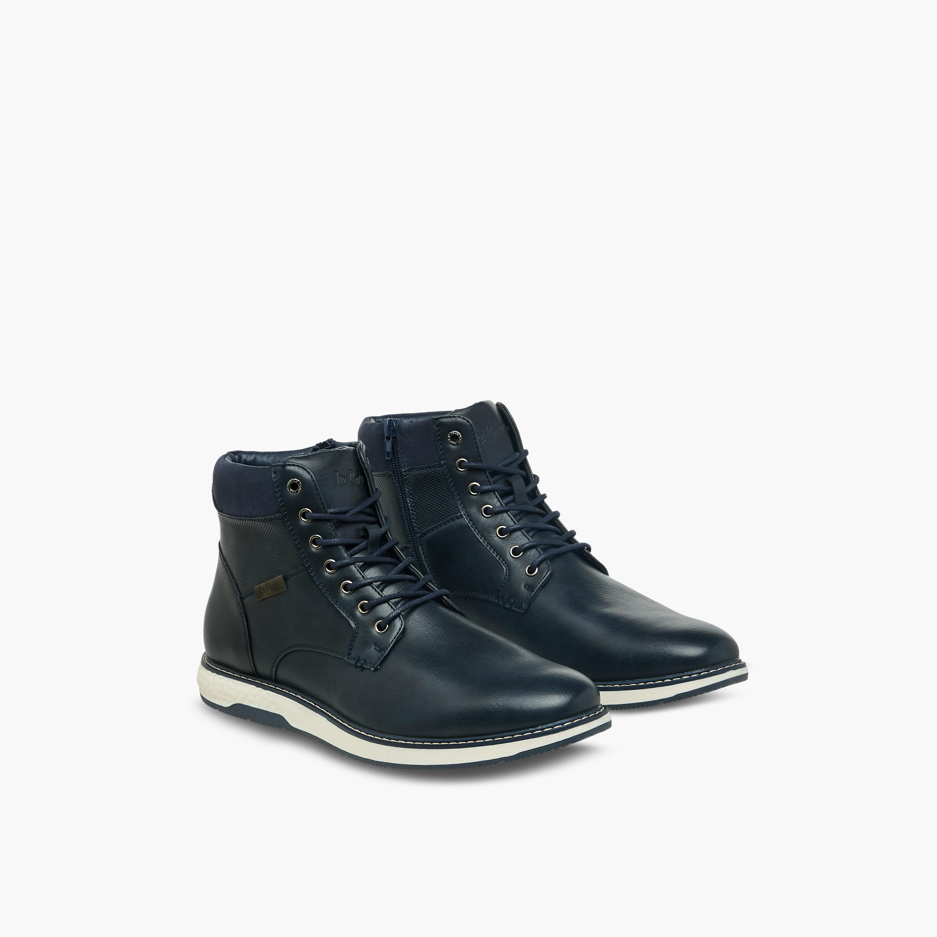 Lee Cooper Men Lace-Up Ankle Boots-men-shoes-boots-image-1