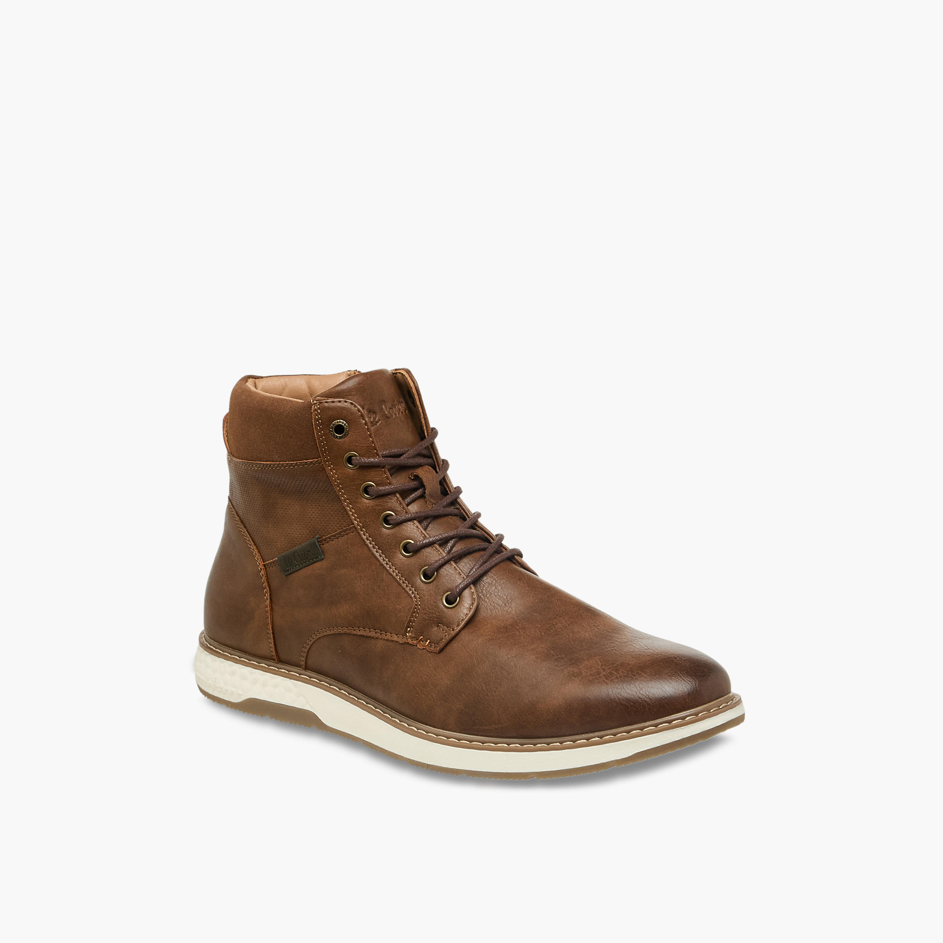 بوت بطول الكاحل برباط إغلاق للرجال من لي كوبر-men-shoes-boots-image-5