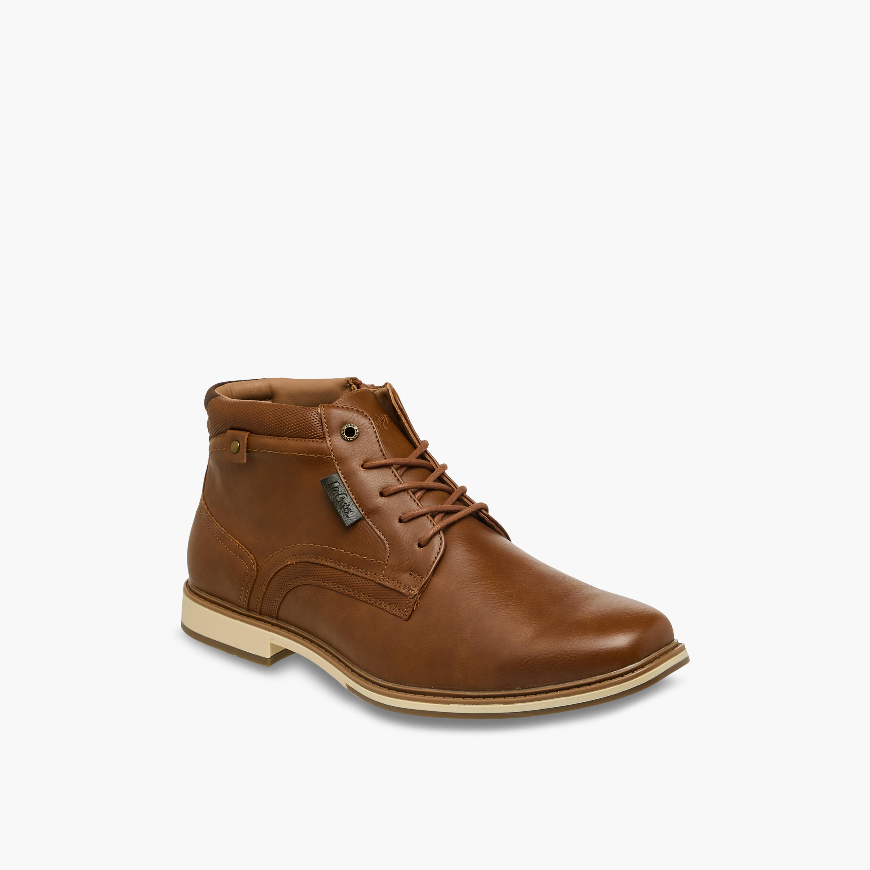 Lee Cooper Men Lace-Up Chukka Boots-men-shoes-boots-image-2