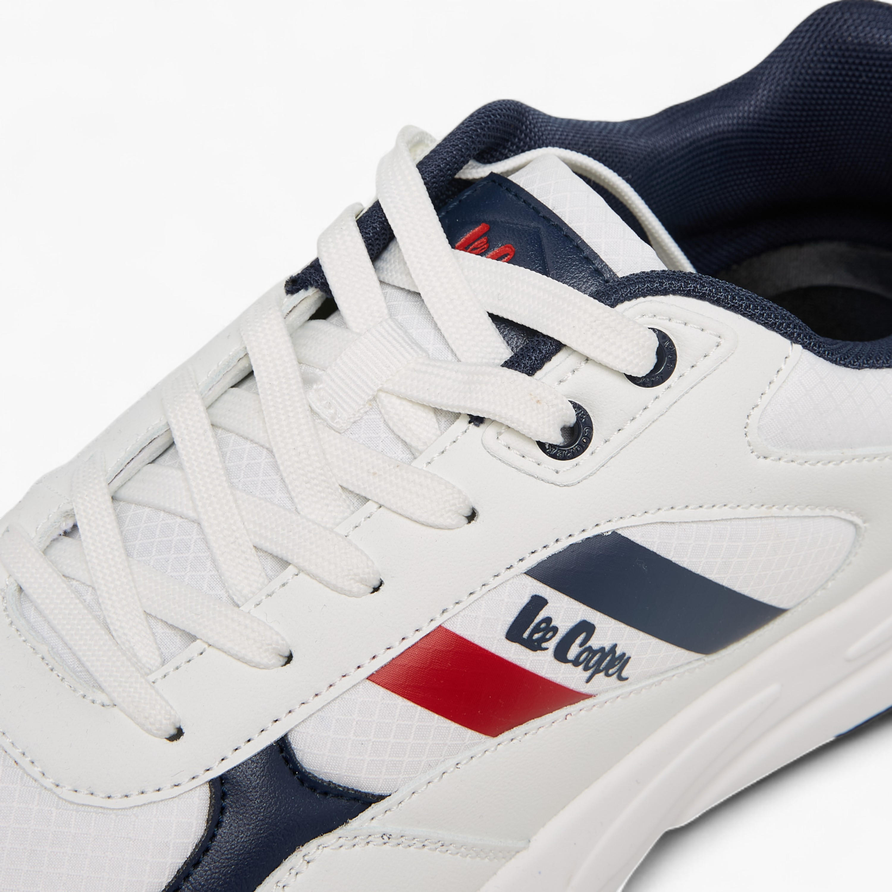 Lee Cooper Men's Panelled Lace-Up Sneakers with Pull Tab-men-shoes-sneakers-image-4