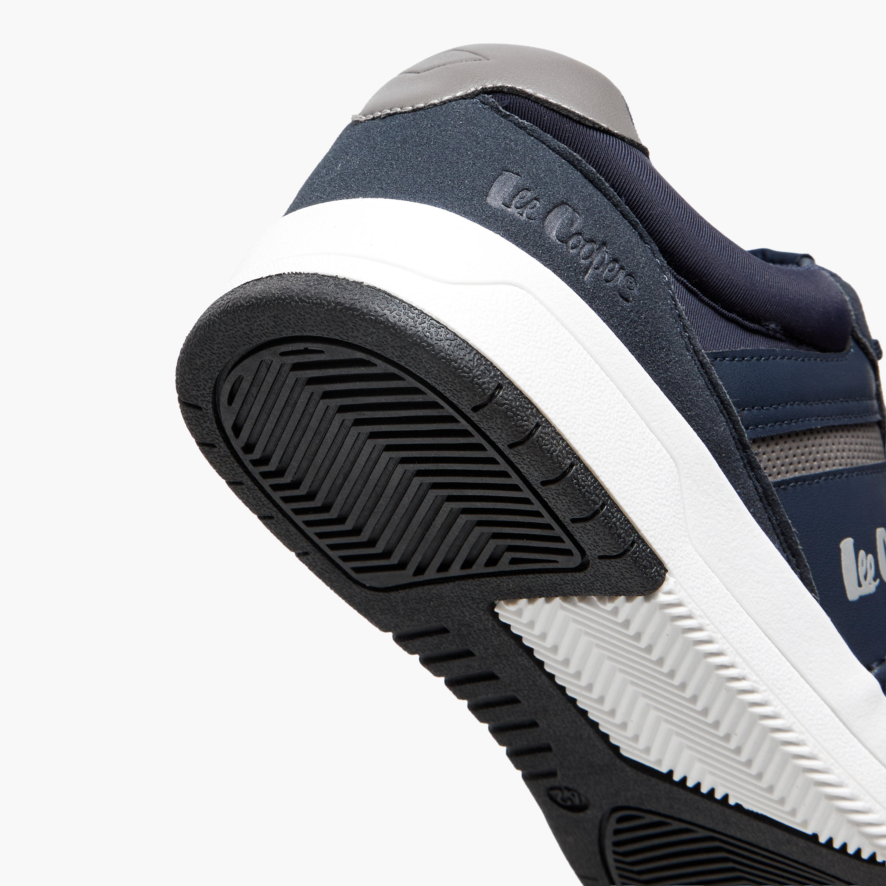 Lee Cooper Men Panelled Lace-Up Sneakers-men-shoes-sneakers-image-5