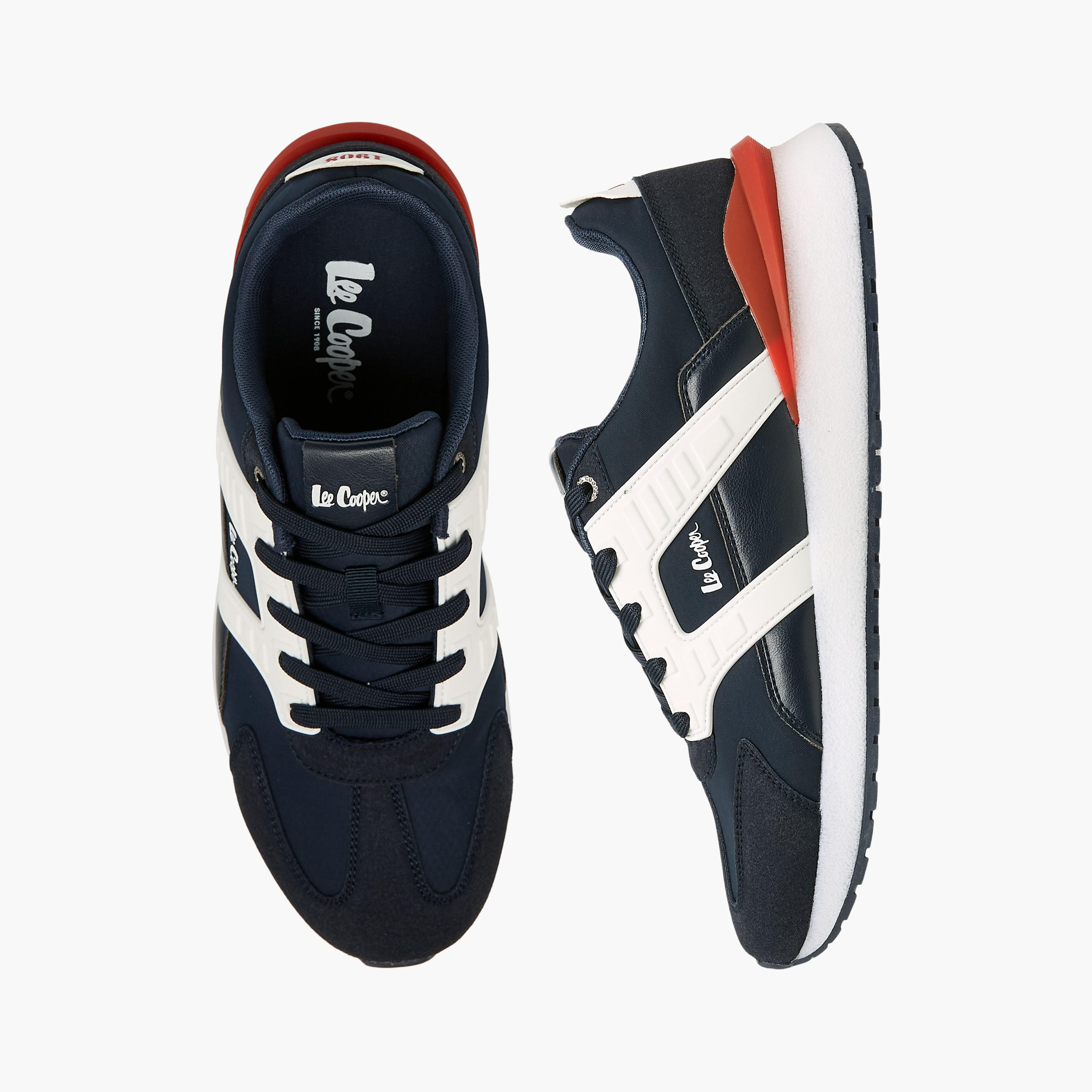 Lee Cooper Men Ortholite Lace-Up Sneakers-men-shoes-sneakers-image-1