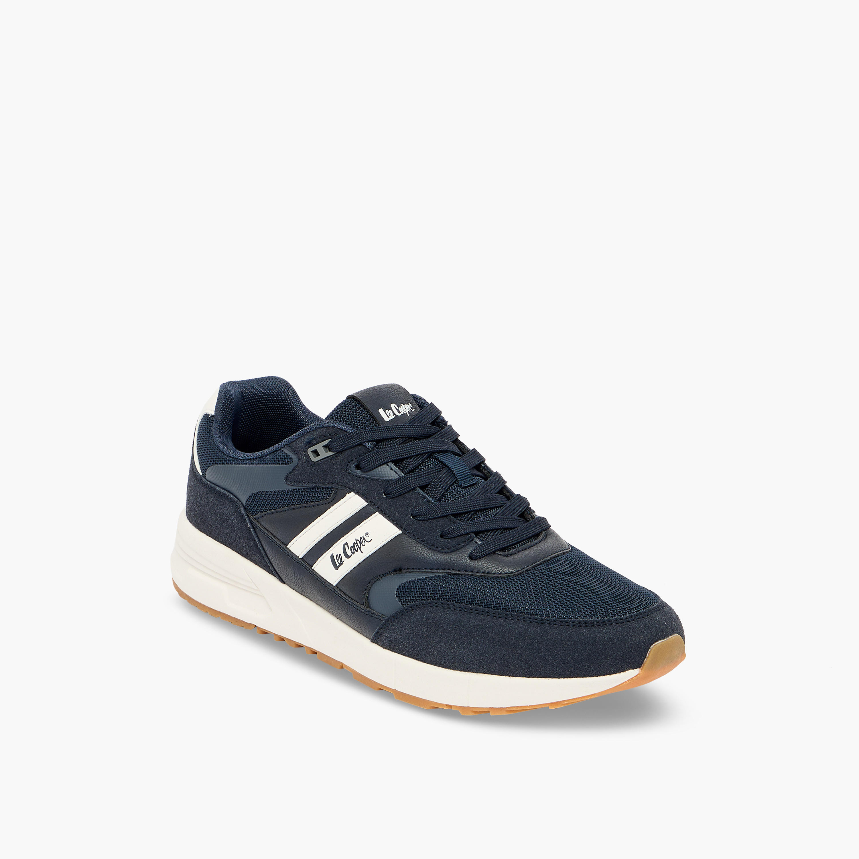 Lee Cooper Men Lace-Up Ankle Sneakers-men-shoes-sneakers-image-2