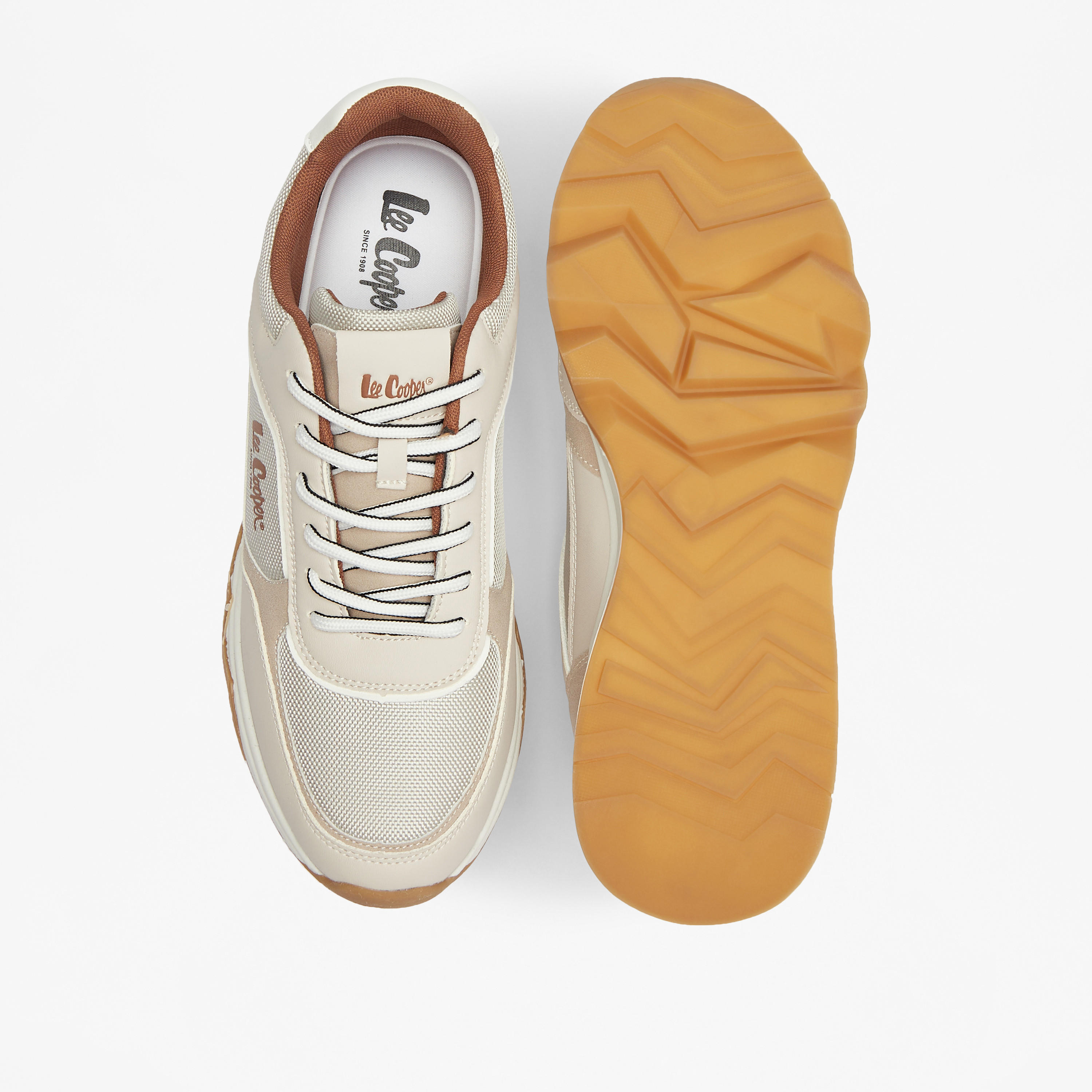 حذاء سنيكرز بكاحل منخفض ورباط إغلاق للرجال من لي كوبر-men-shoes-sneakers-image-4