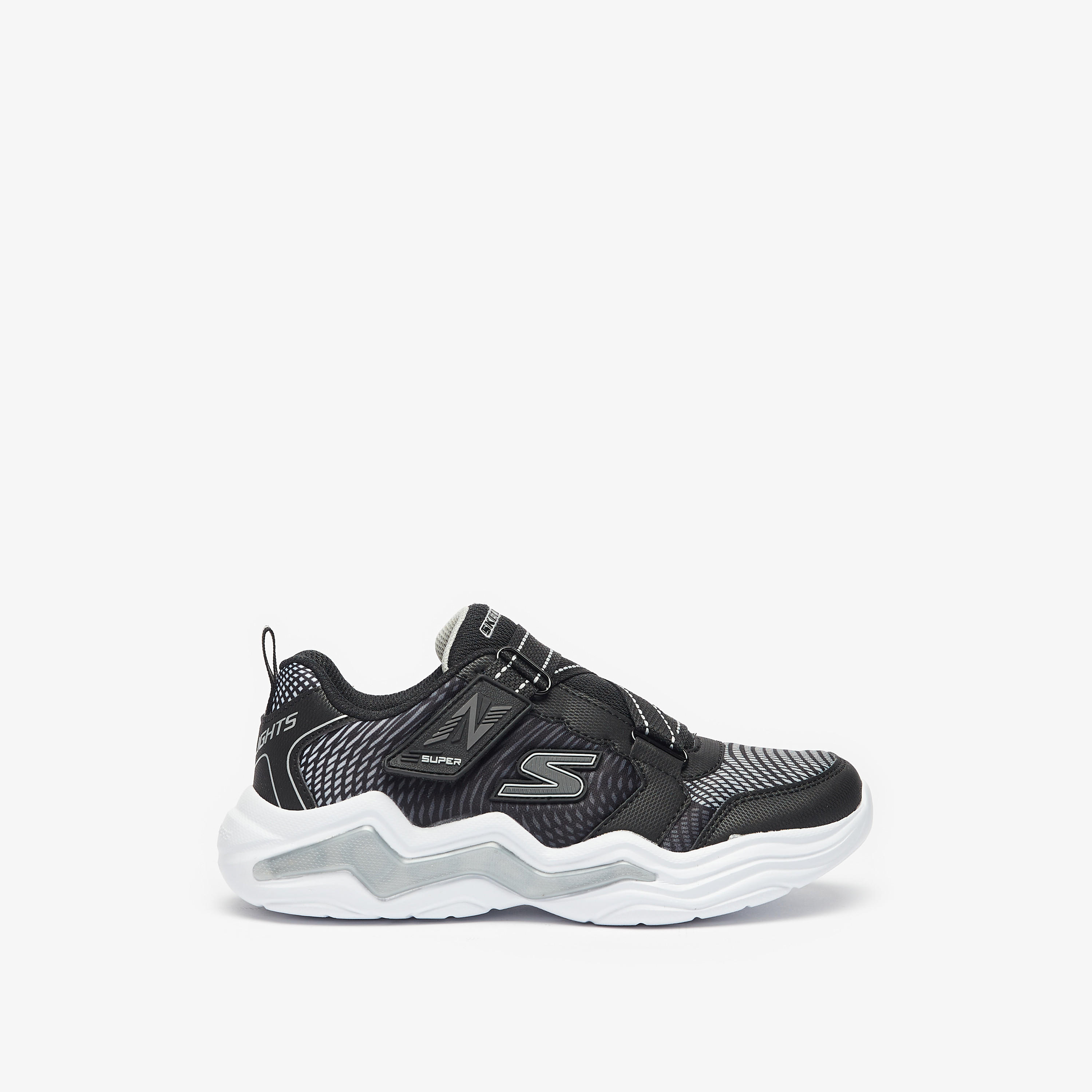 حذاء مشي بارز الملمس بشريط إغلاق للأولاد من سكيتشرز - ERUPTERS IV-sports-boys-shoes-image-1