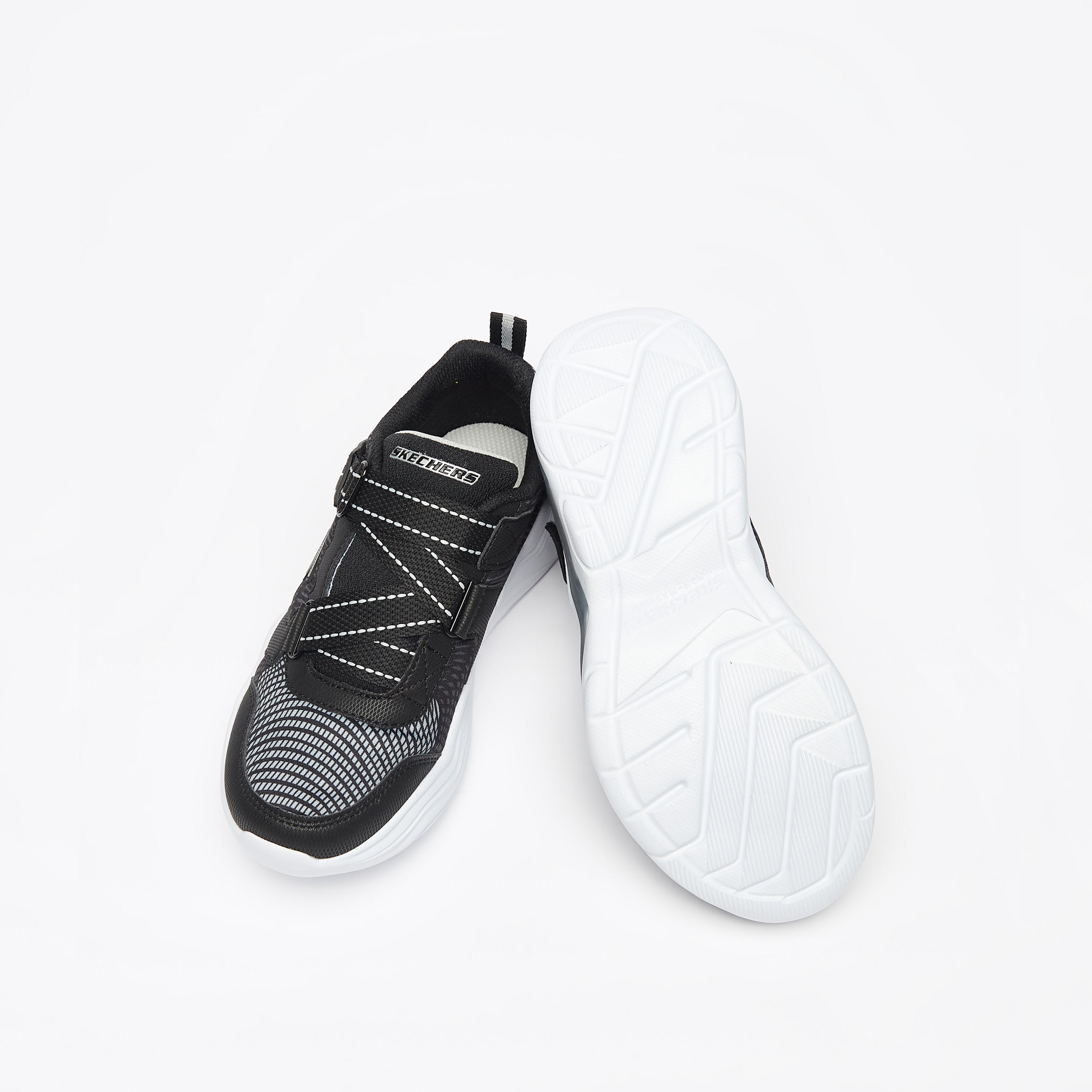 حذاء مشي بارز الملمس بشريط إغلاق للأولاد من سكيتشرز - ERUPTERS IV-sports-boys-shoes-image-2