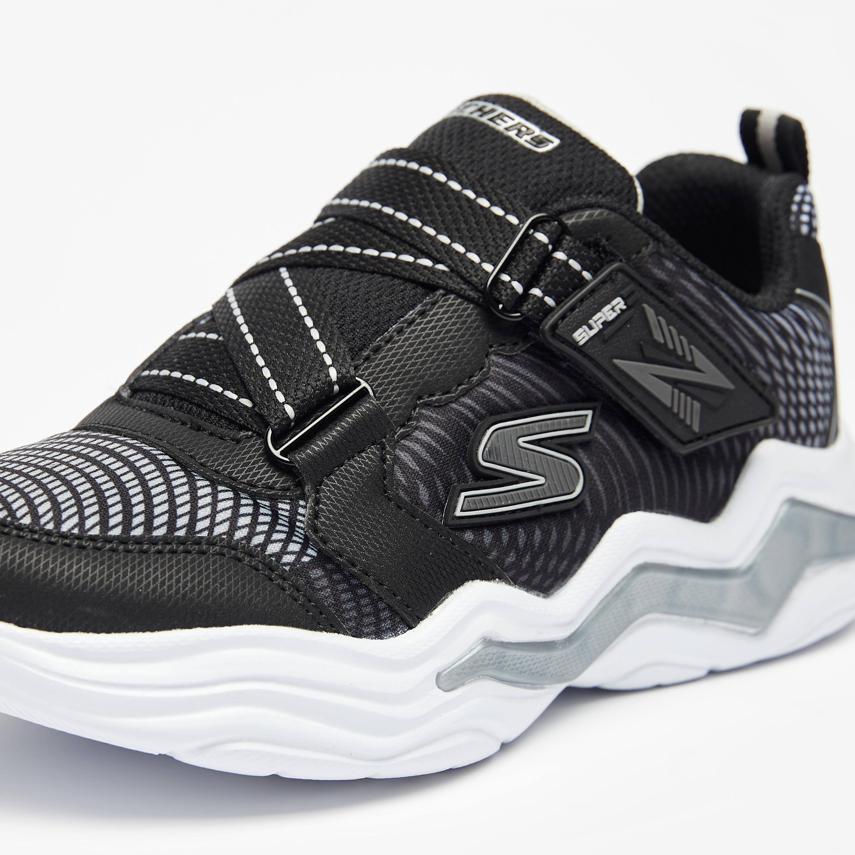 حذاء مشي بارز الملمس بشريط إغلاق للأولاد من سكيتشرز - ERUPTERS IV-sports-boys-shoes-image-5