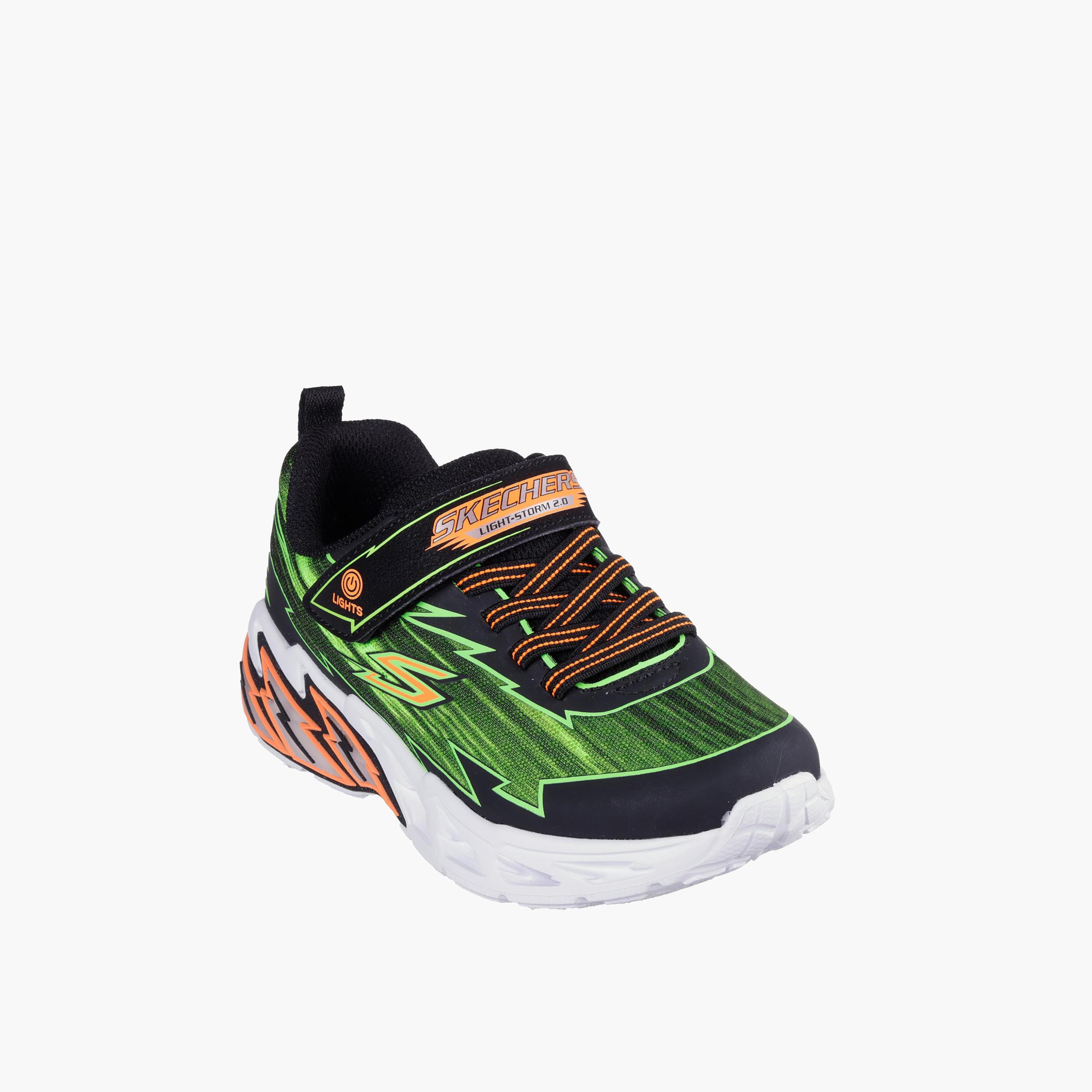 حذاء مشي بنعل مبطّن وشريط إغلاق للأولاد من سكتشرز-boys-shoes-sneakers-image-1