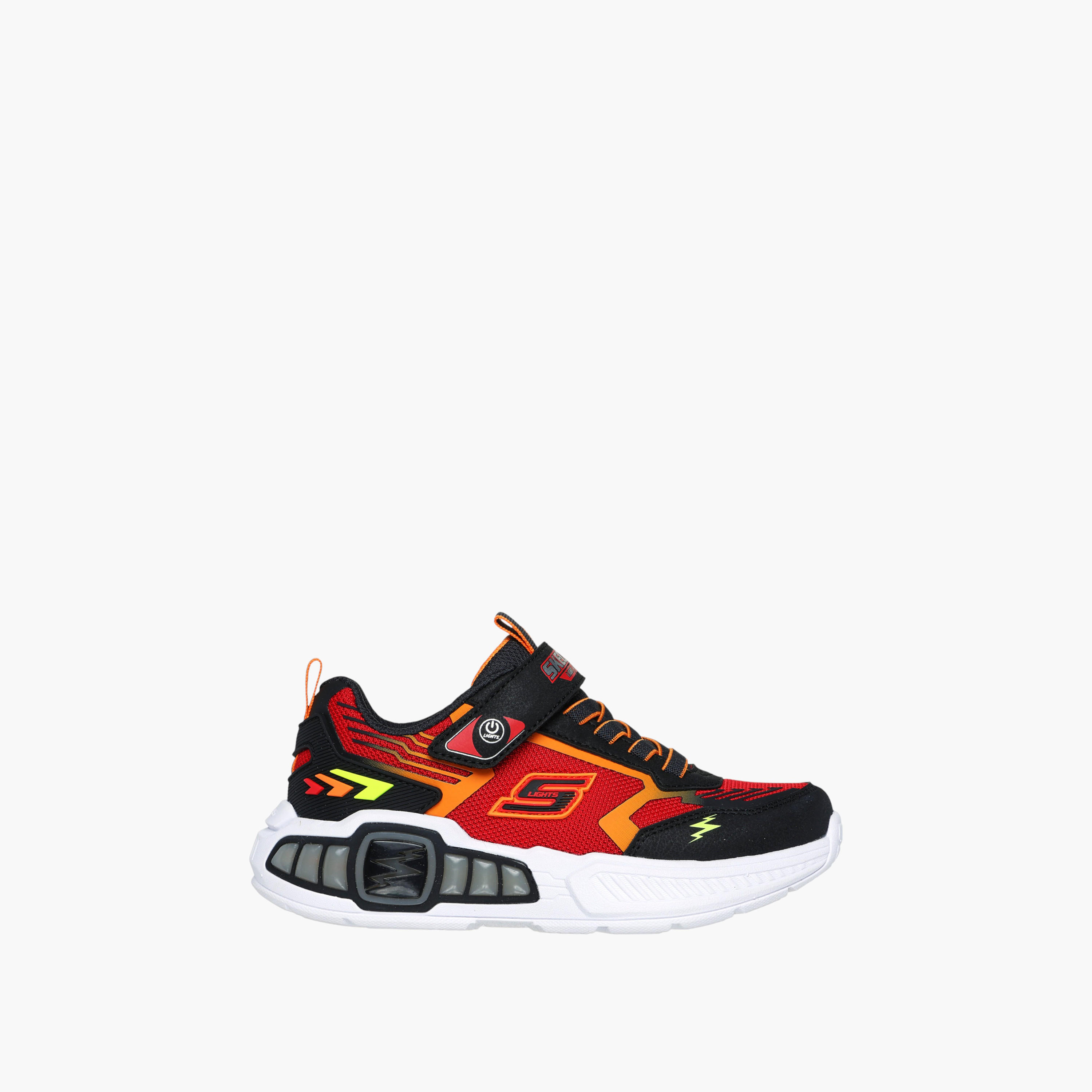 Skechers Boys Light Storm 3 Light Up Hook & Loop Lightweight Walking Shoes-boys-shoes-sneakers-image-2