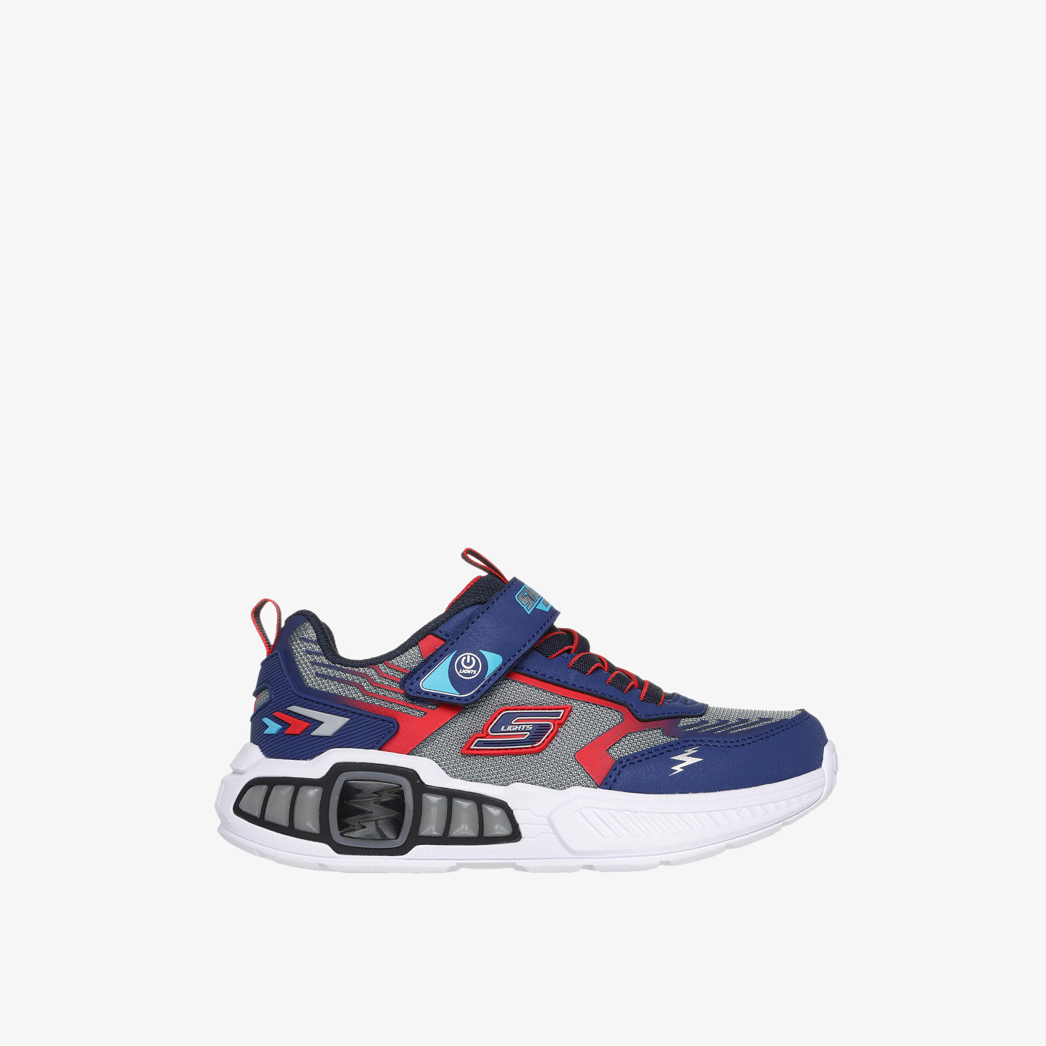 حذاء رياضي مضئ بشريط إغلاق لاصق للأولاد من سكيتشرز - LIGHT STORM 3-boys-shoes-sneakers-image-2