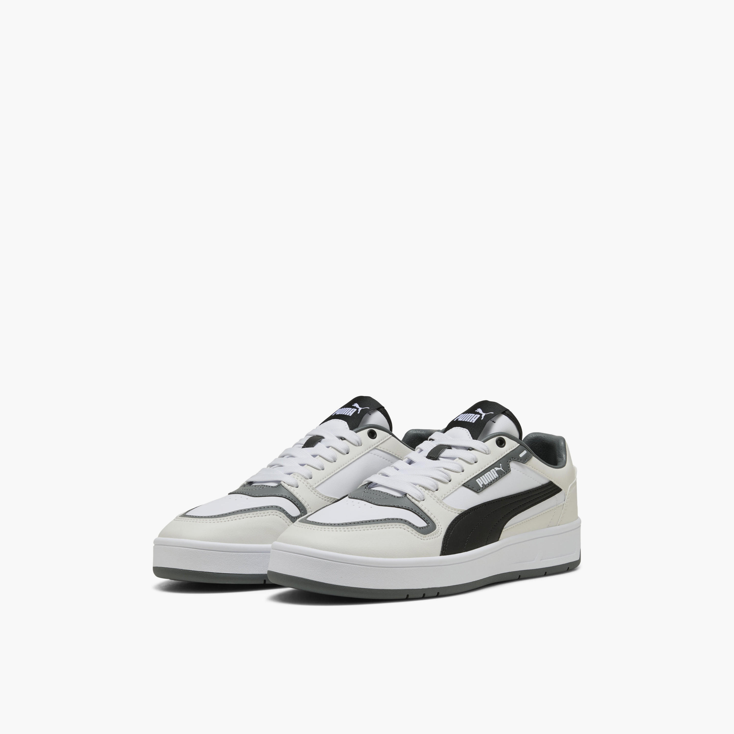 Puma Men Court Classic Street Lace-Up Sneakers-sports-men-shoes-image-1