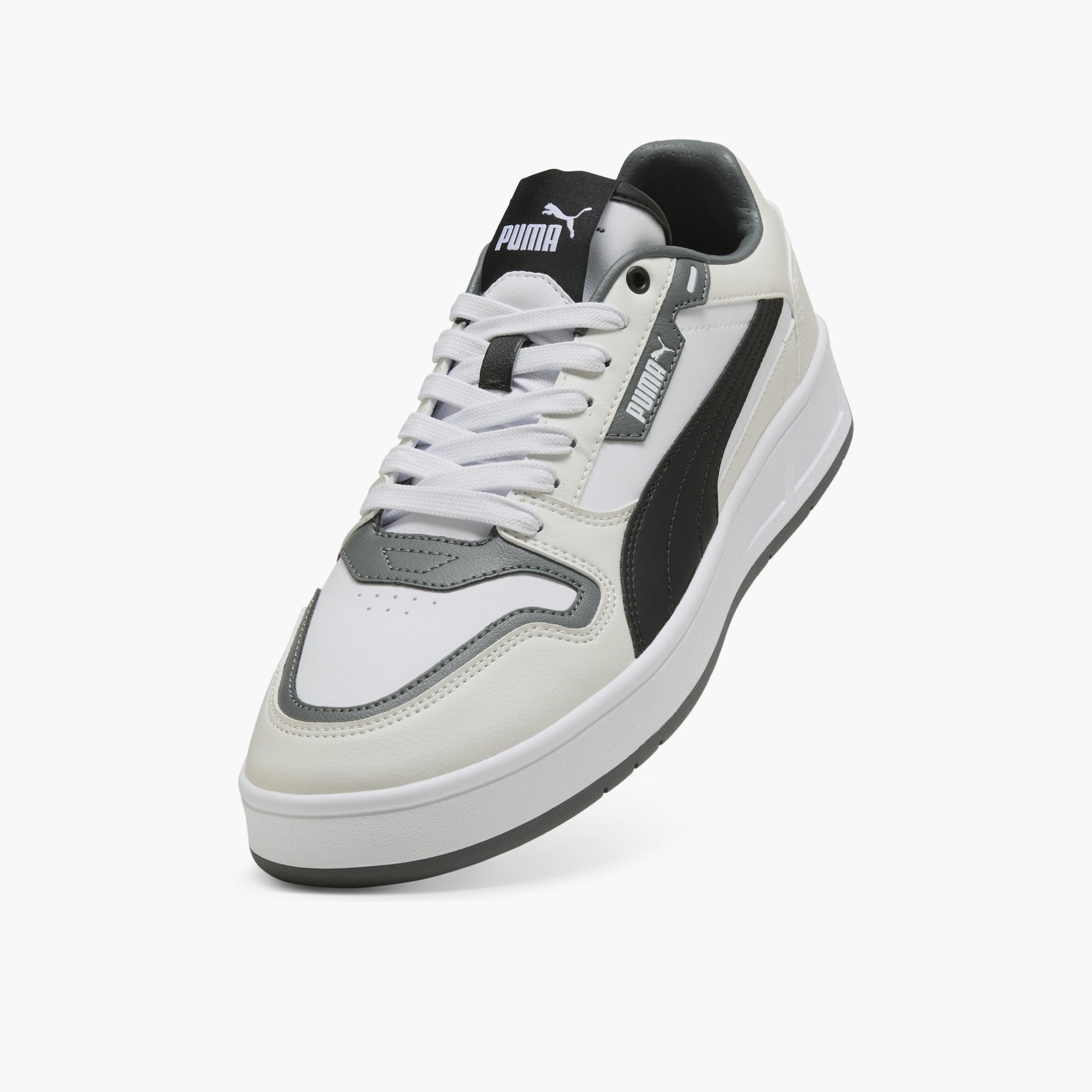 Puma Men Court Classic Street Lace-Up Sneakers-sports-men-shoes-image-5