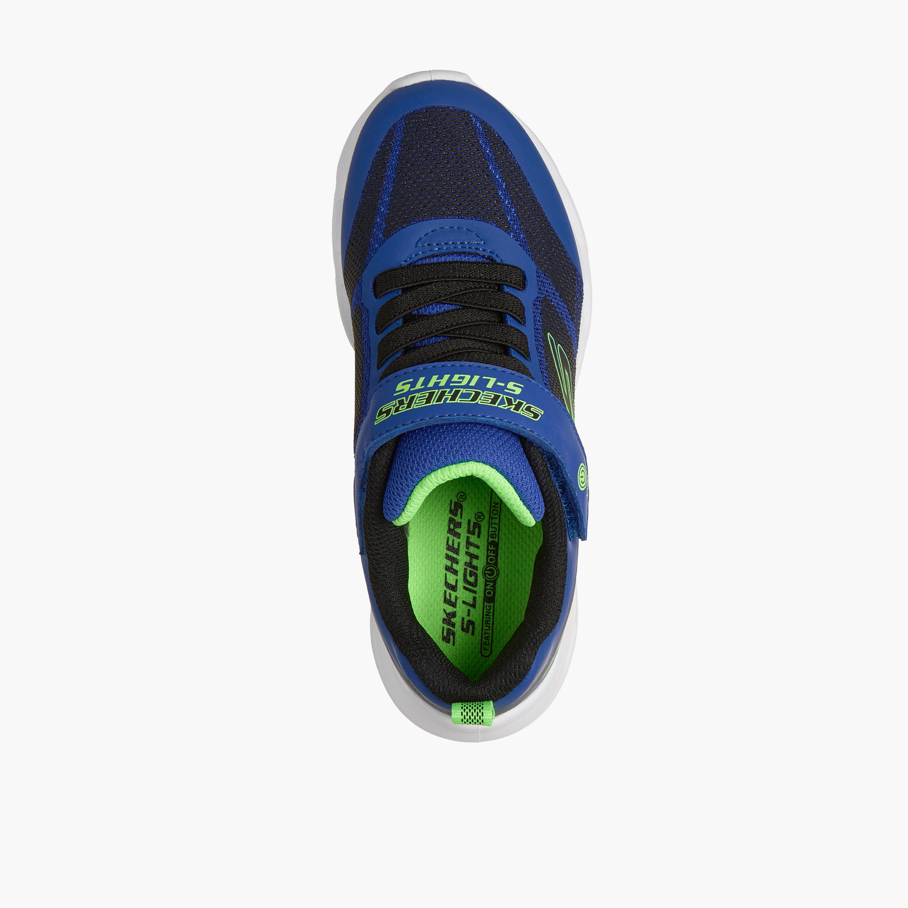 Skechers Boys GLIDE-STEP LIGHTS Hook & Loop Light-Up Ankle Sneakers-boys-shoes-sneakers-image-3