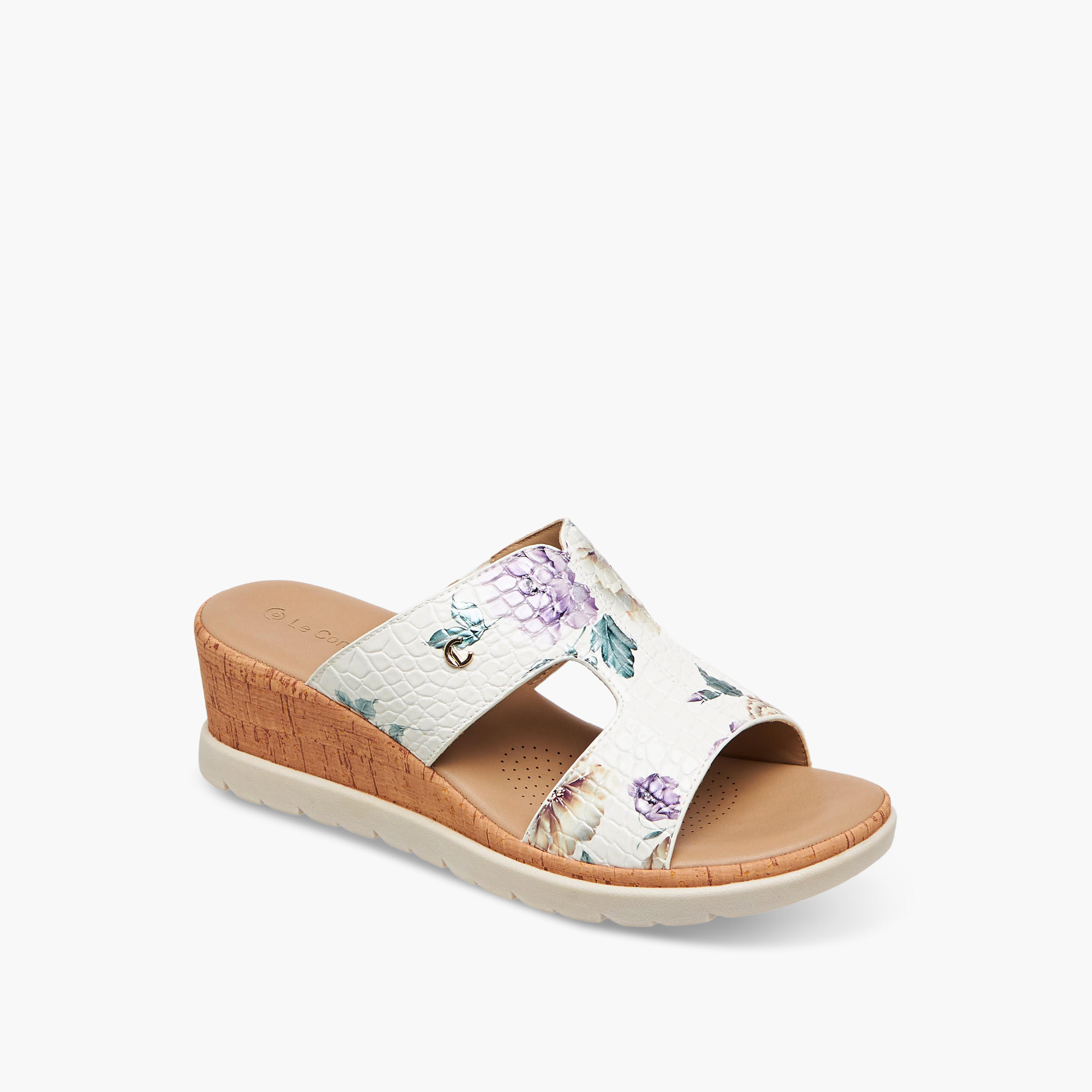 صندل بكعب ويدج للنساء من لو كونفورت-women-shoes-sandals-heeled-image-2