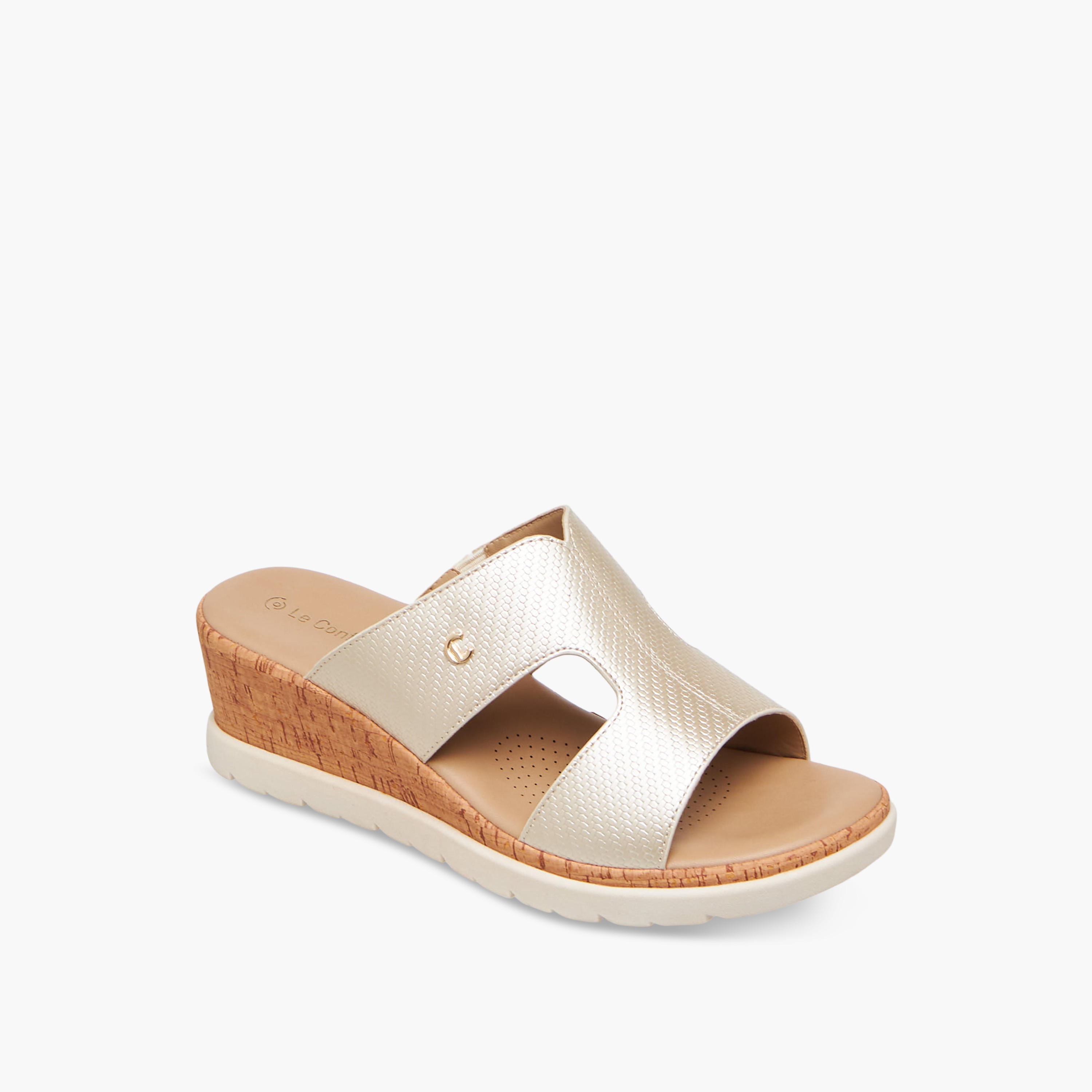 Le Confort Women Wedge Heel Sandals-women-shoes-sandals-heeled-image-2