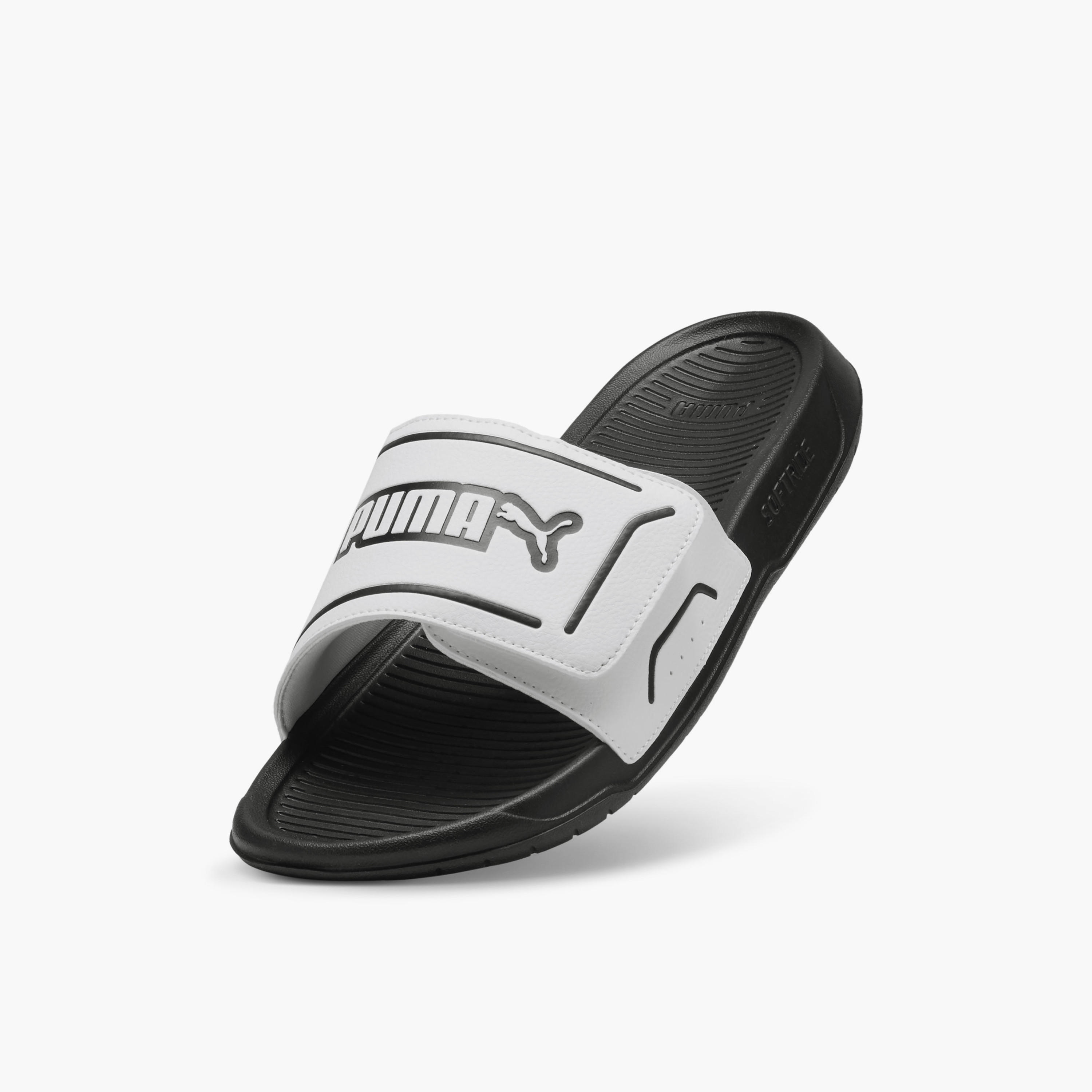 Puma Men Royalcat Comfort 2 Logo Print Slides-sports-men-shoes-image-2