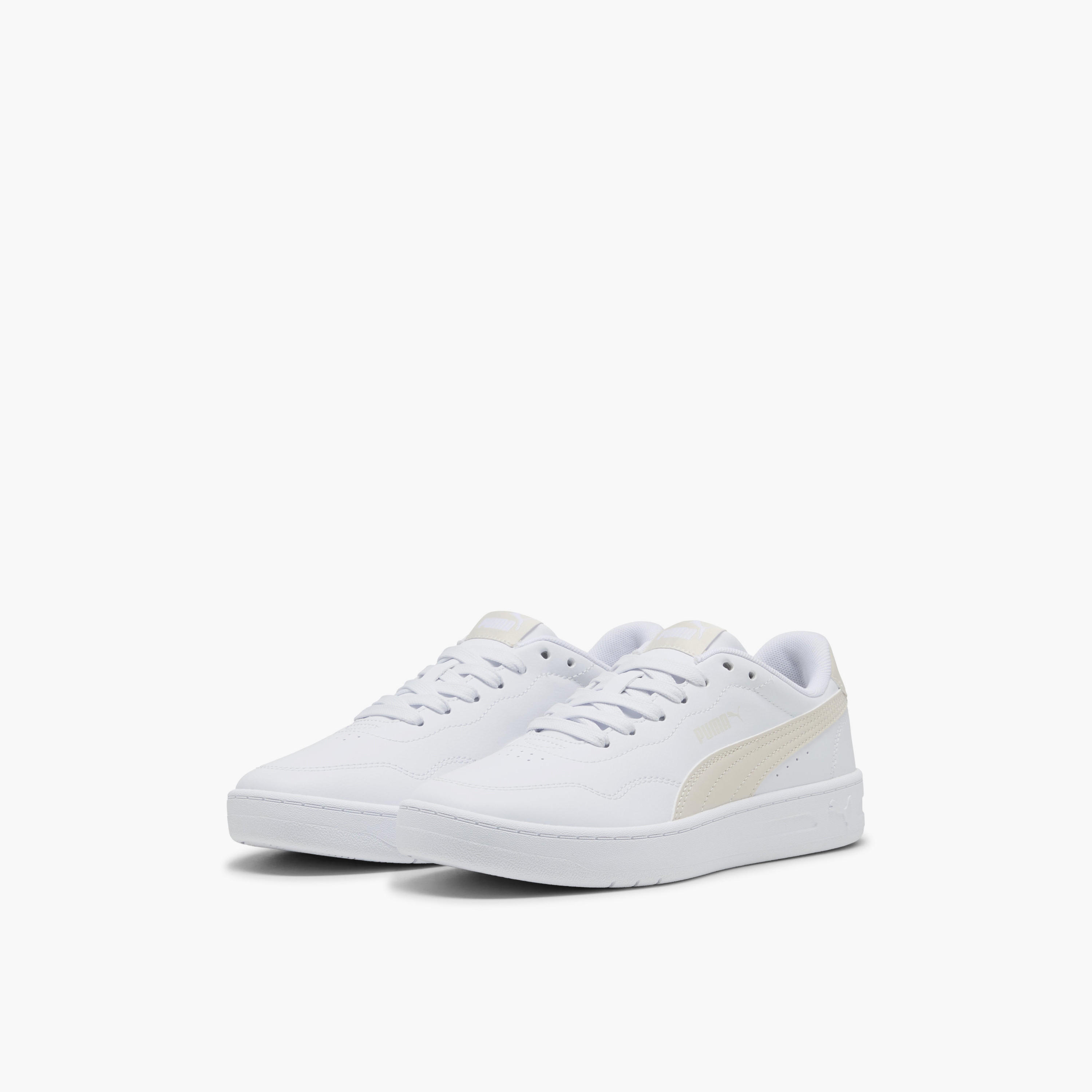 Puma Women Court Lally Lace-Up Low Ankle Sneakers-women-shoes-sneakers-image-1