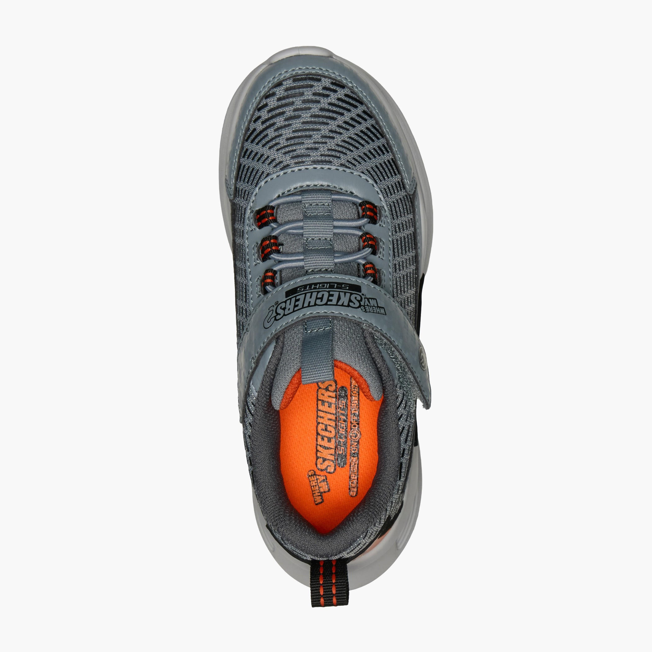 Skechers Boys KINETIC-LIGHTS Hook & Loop Light-Up Ankle Sneakers-boys-shoes-sneakers-image-3