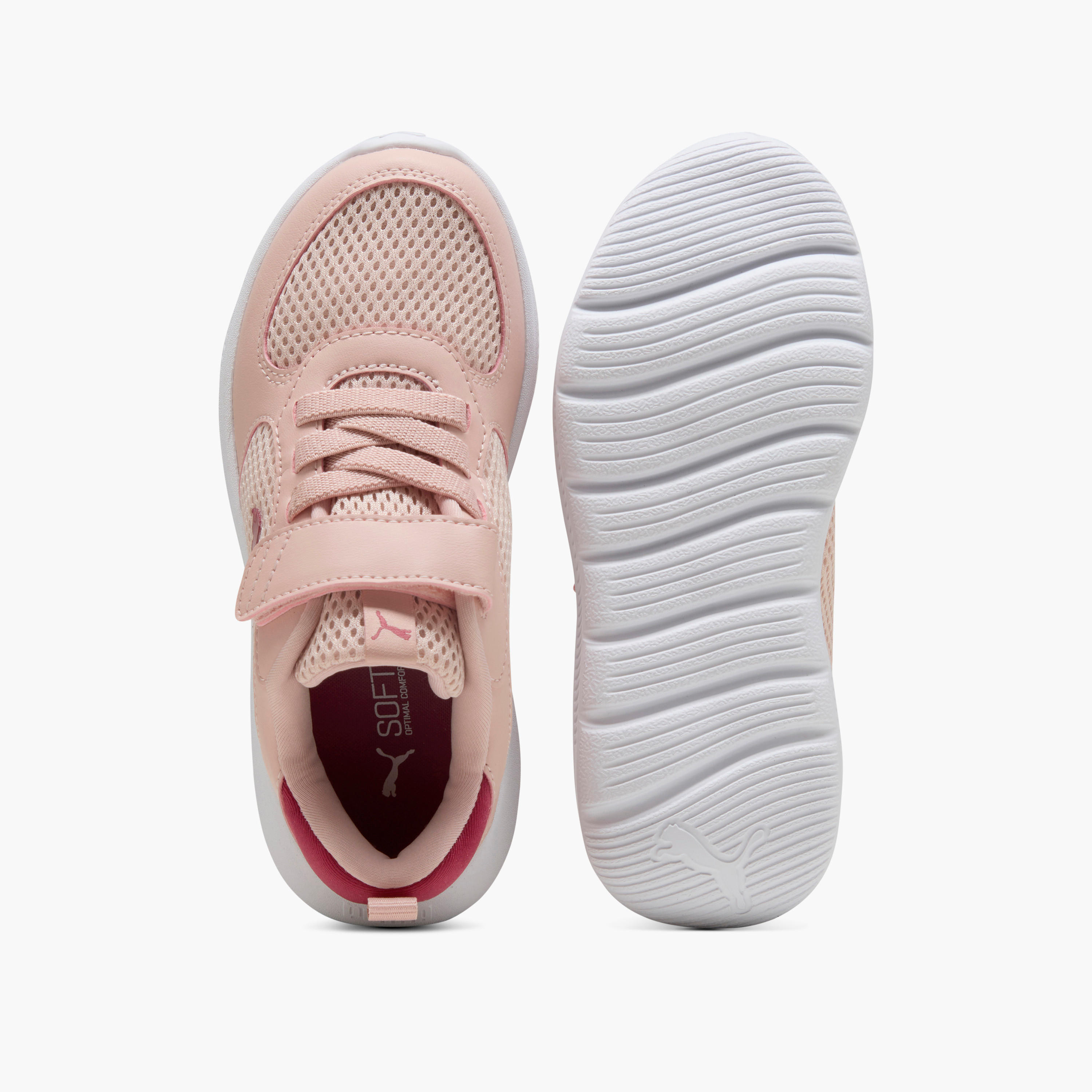 Puma Girls' PUMA FUN RACER 2 AC PS Running Shoes with Hook and Loop Closure - 40058003-girls-shoes-sports-image-5