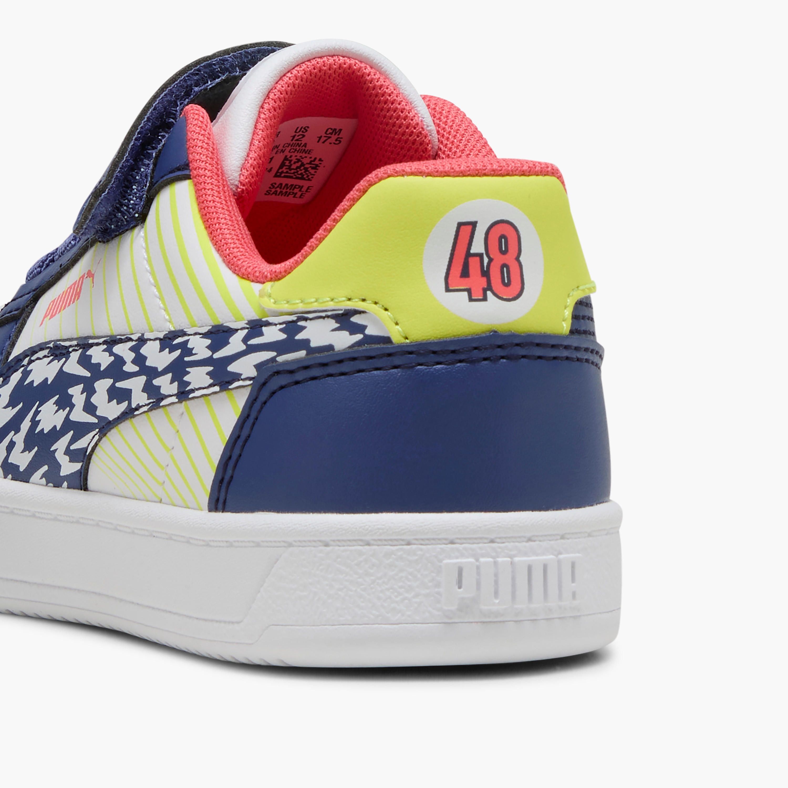 Puma Boys Caven 2.0 Poised 2 Race Ac Hook & Loop Ankle Sneakers Lightweight Shoes-boys-shoes-sneakers-image-3