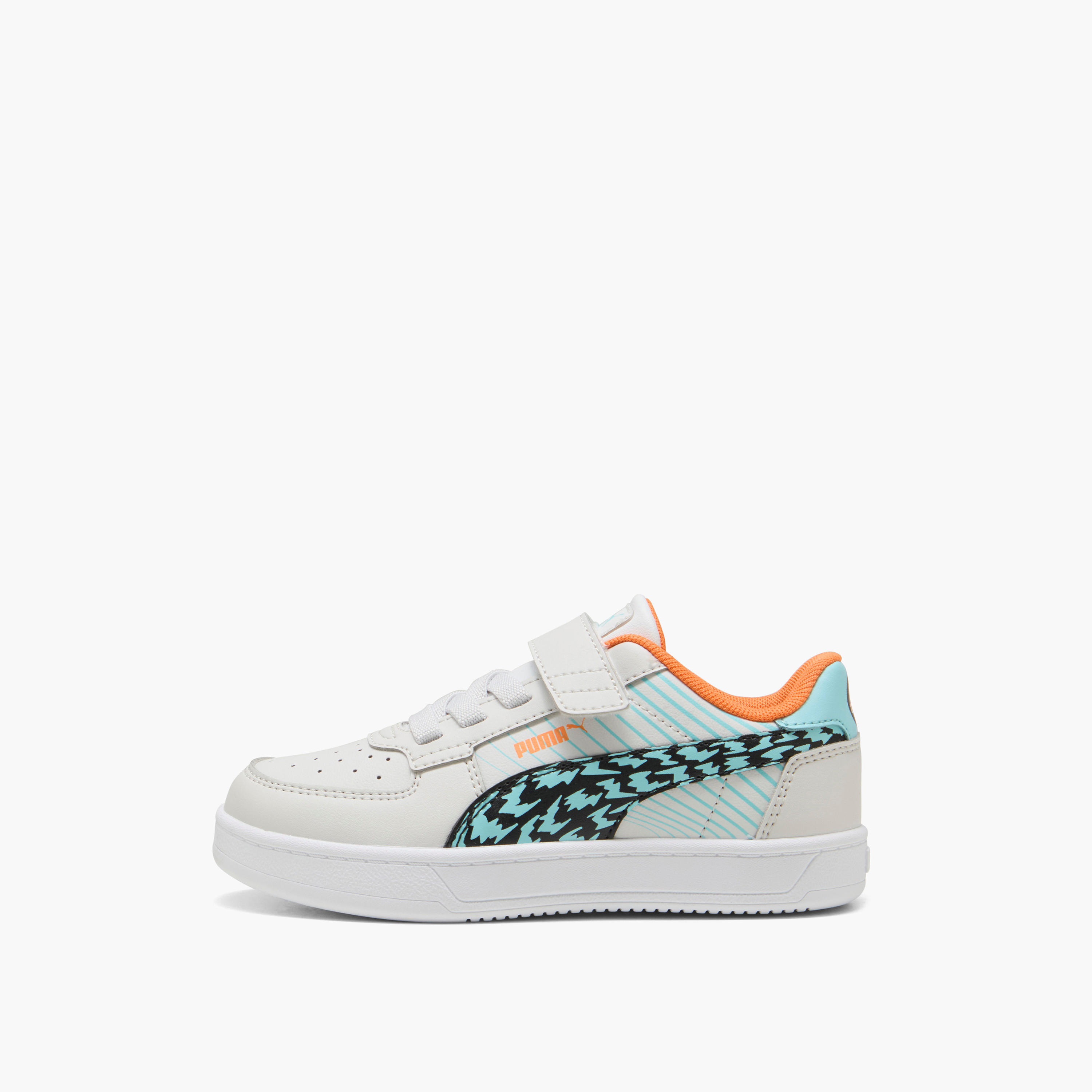 Puma Girls' CAVEN 2.0 POISED 2 RACE AC PS Sneakers with Hook and Loop Closure - 40059702-girls-shoes-sports-image-2