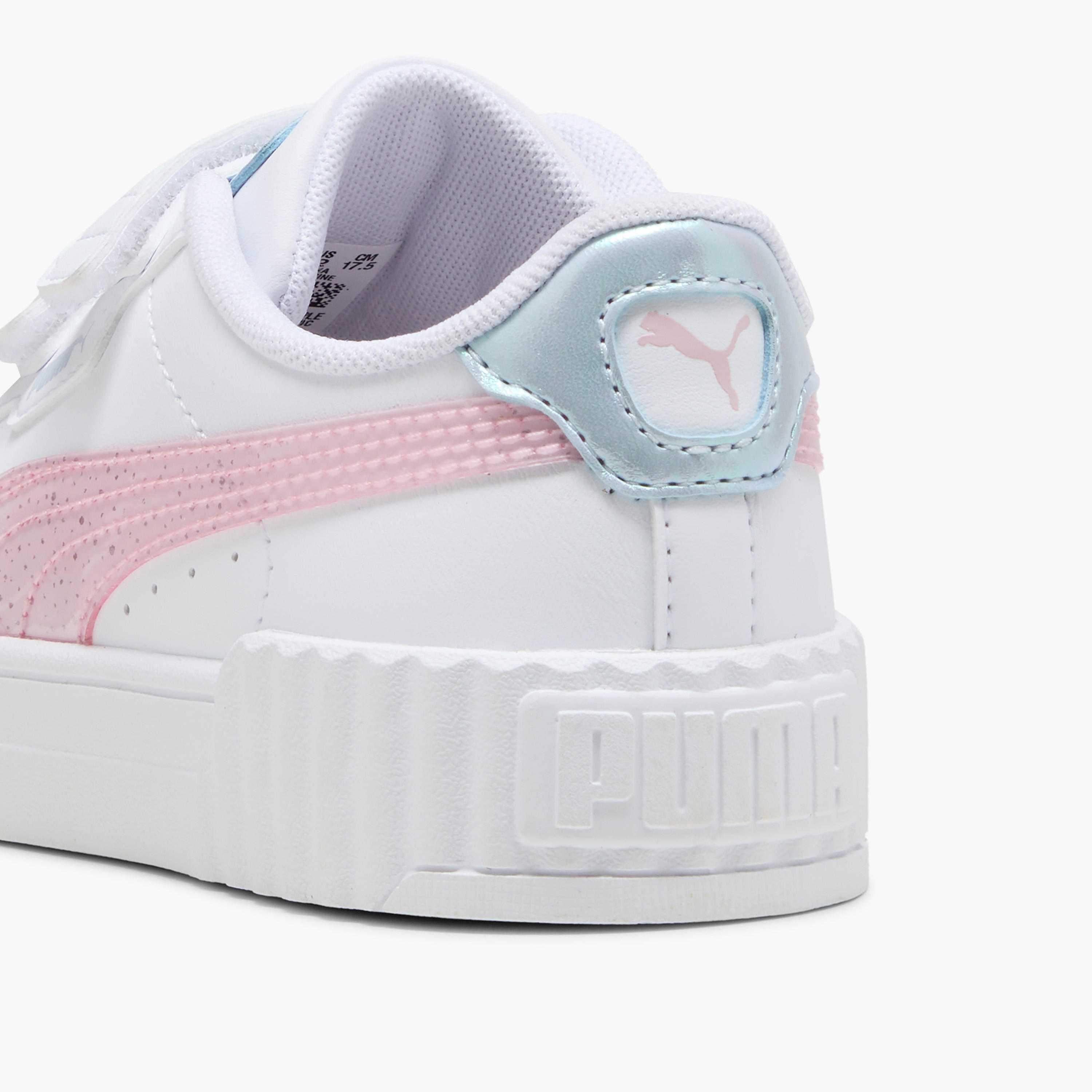 Puma Girls Carina 3.0 Blurry Dreams Hook & Loop Ankle Shoes-girls-shoes-sports-image-3