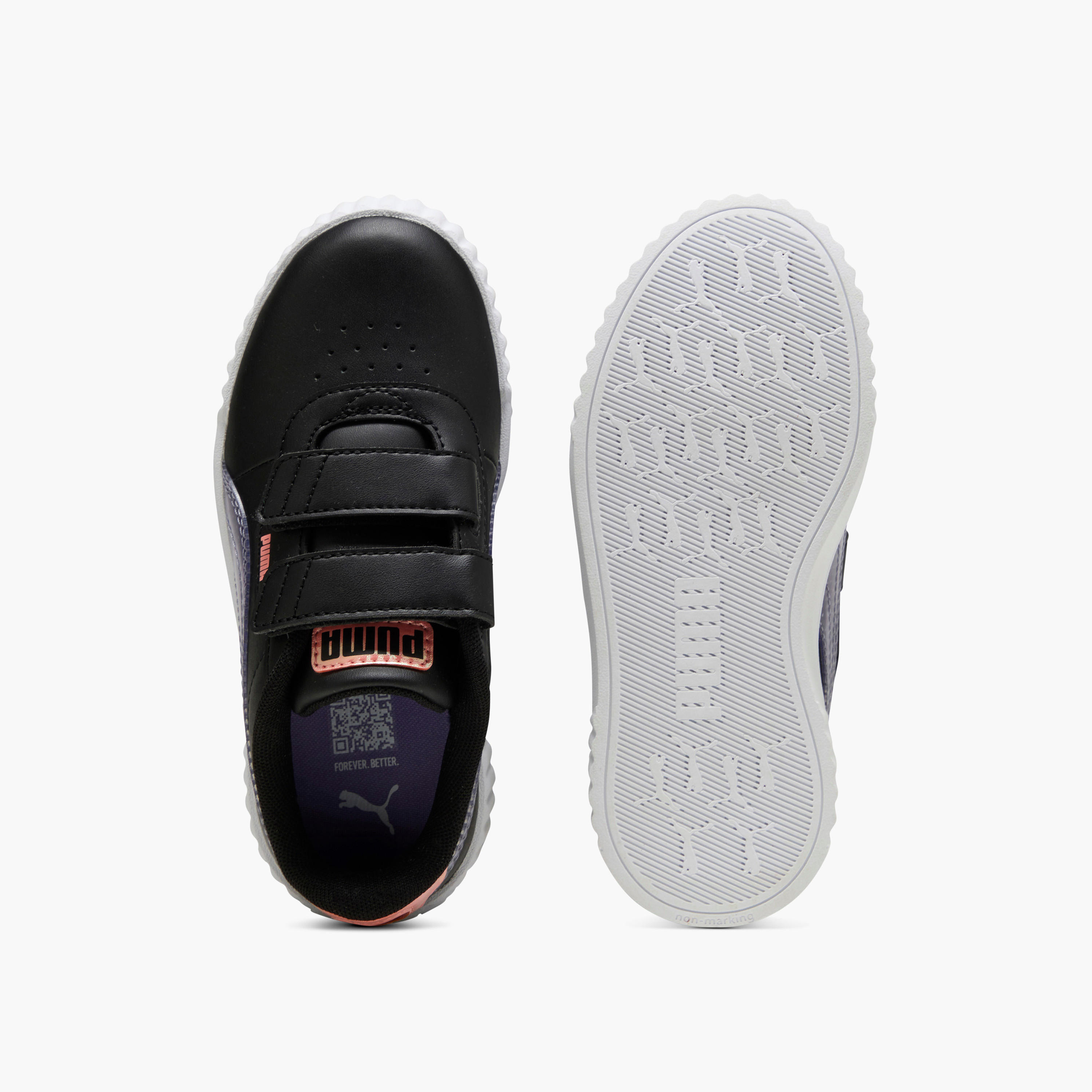 Puma Kids' CARINA 3.0 BLURRY DREAMS Sneakers with Hook and Loop Closure - 40060902-boys-shoes-sneakers-image-4