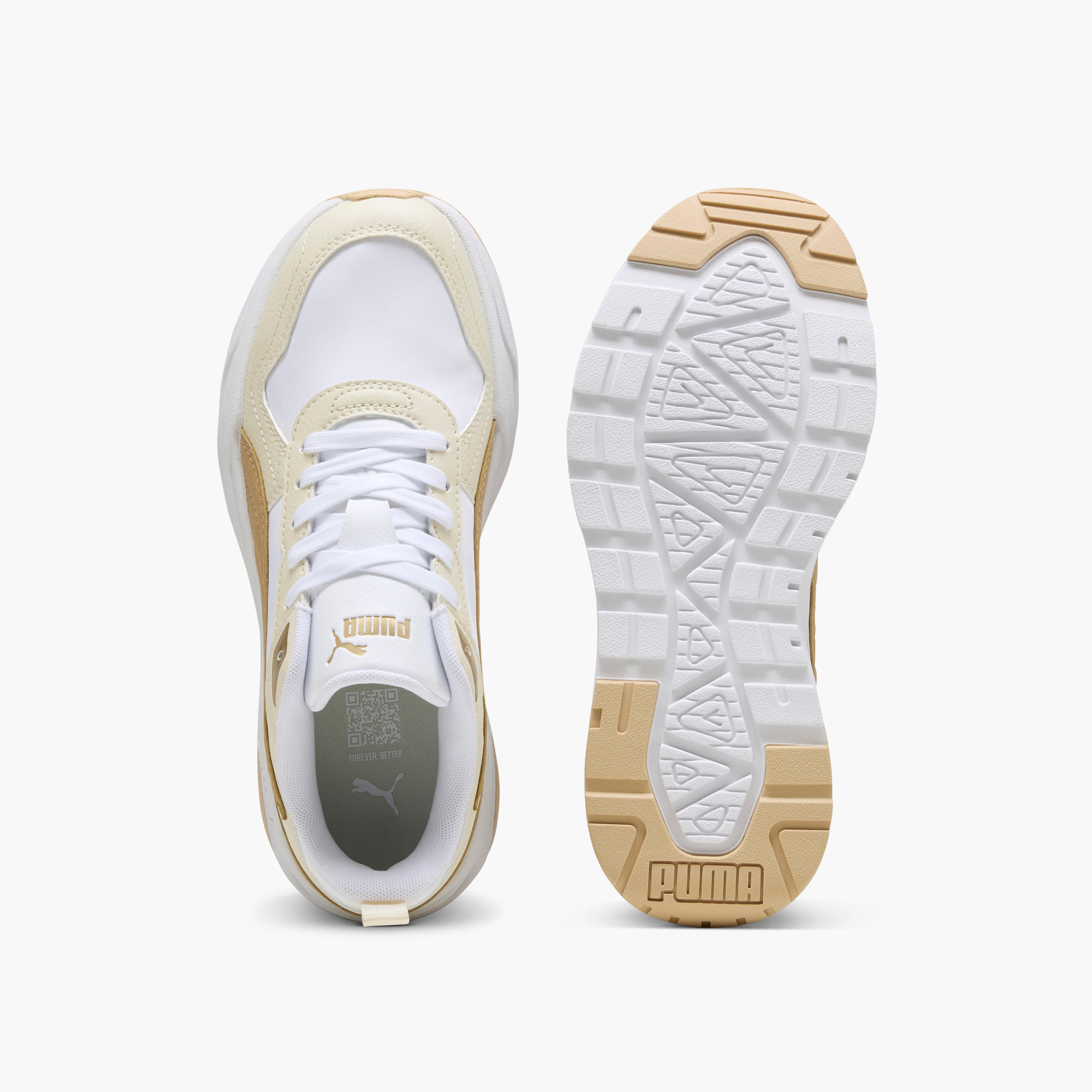 حذاء رياضي ترينيتي 2 لايت أكوا ميتاليكس برباط للنساء من بوما - 40070402-women-shoes-sneakers-image-4