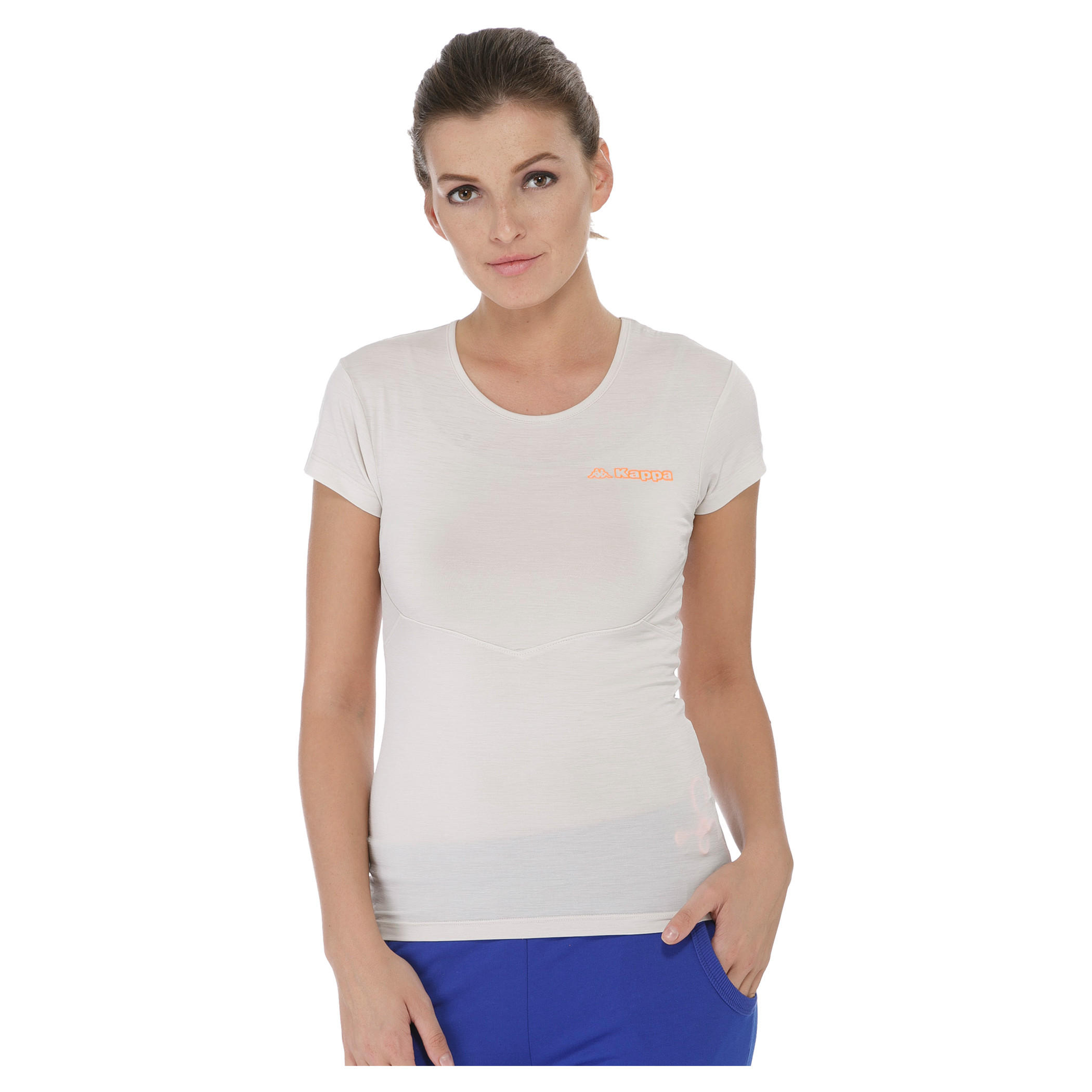 Kappa Solid Colour T-shirt-women-clothing-sportswearandactivewear-tshirtsandvests-image-1