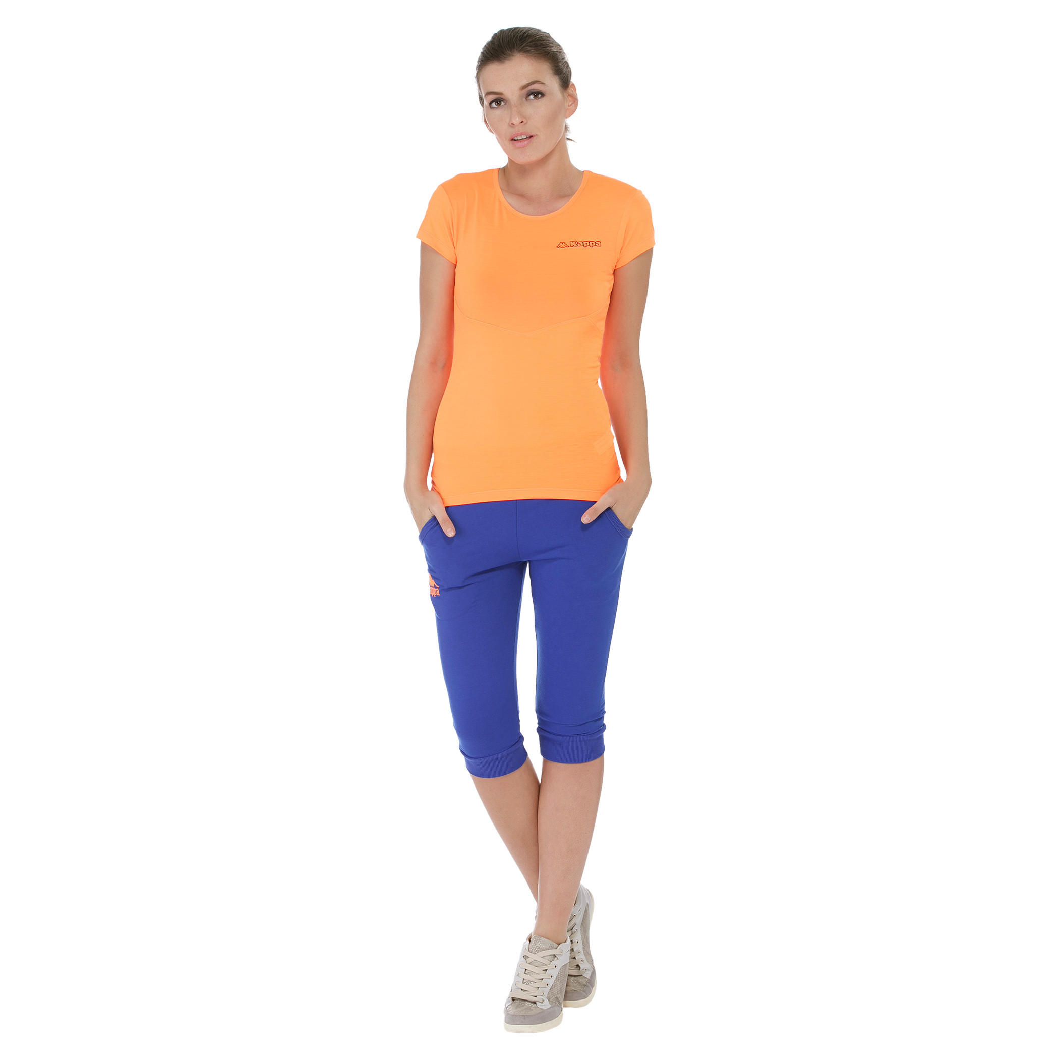 Kappa Solid Colour T-shirt-women-clothing-tshirts-image-1