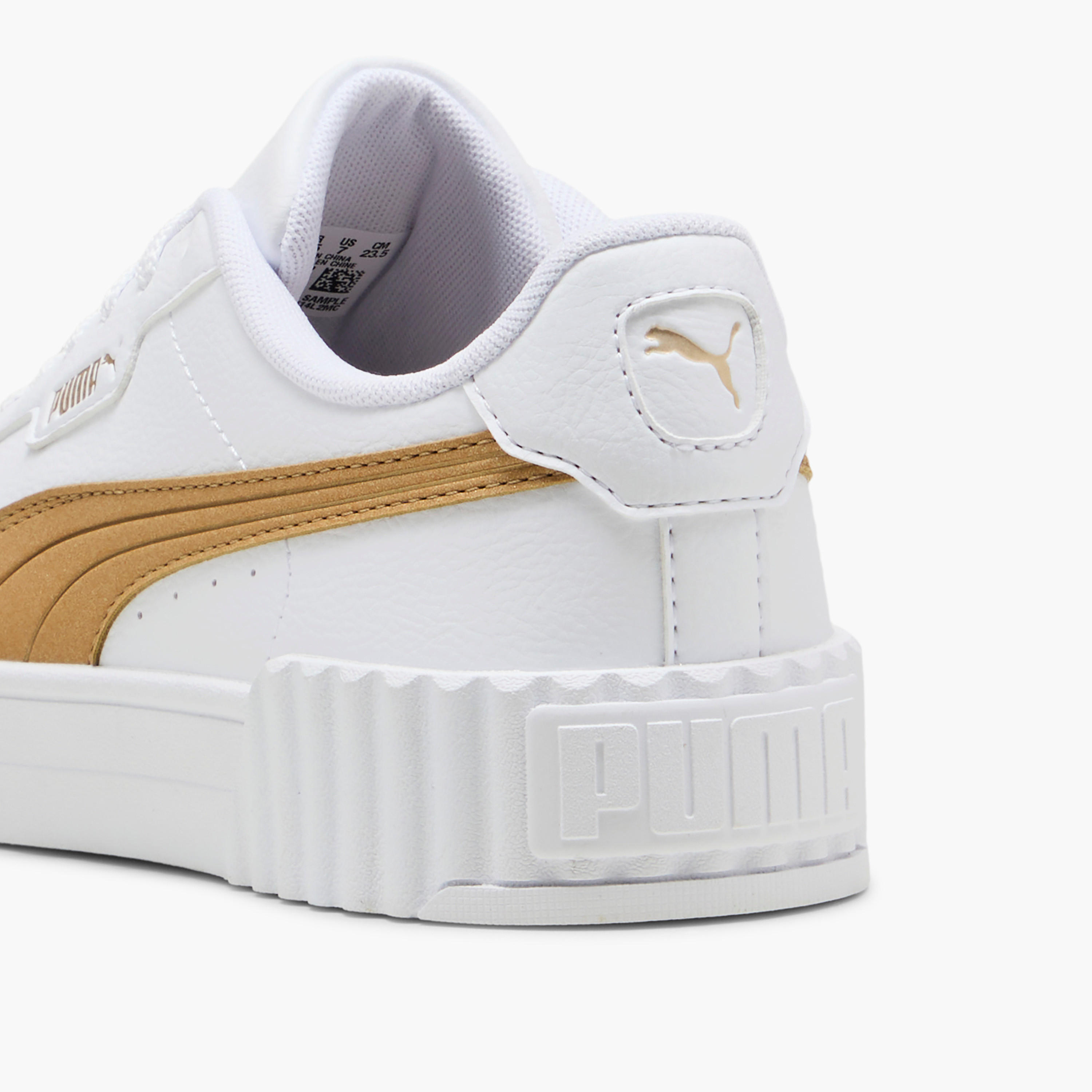 Puma Women's CARINA 3.0 AQUA METALLICS Lace-Up Sneakers - 40072202-women-shoes-sneakers-image-3