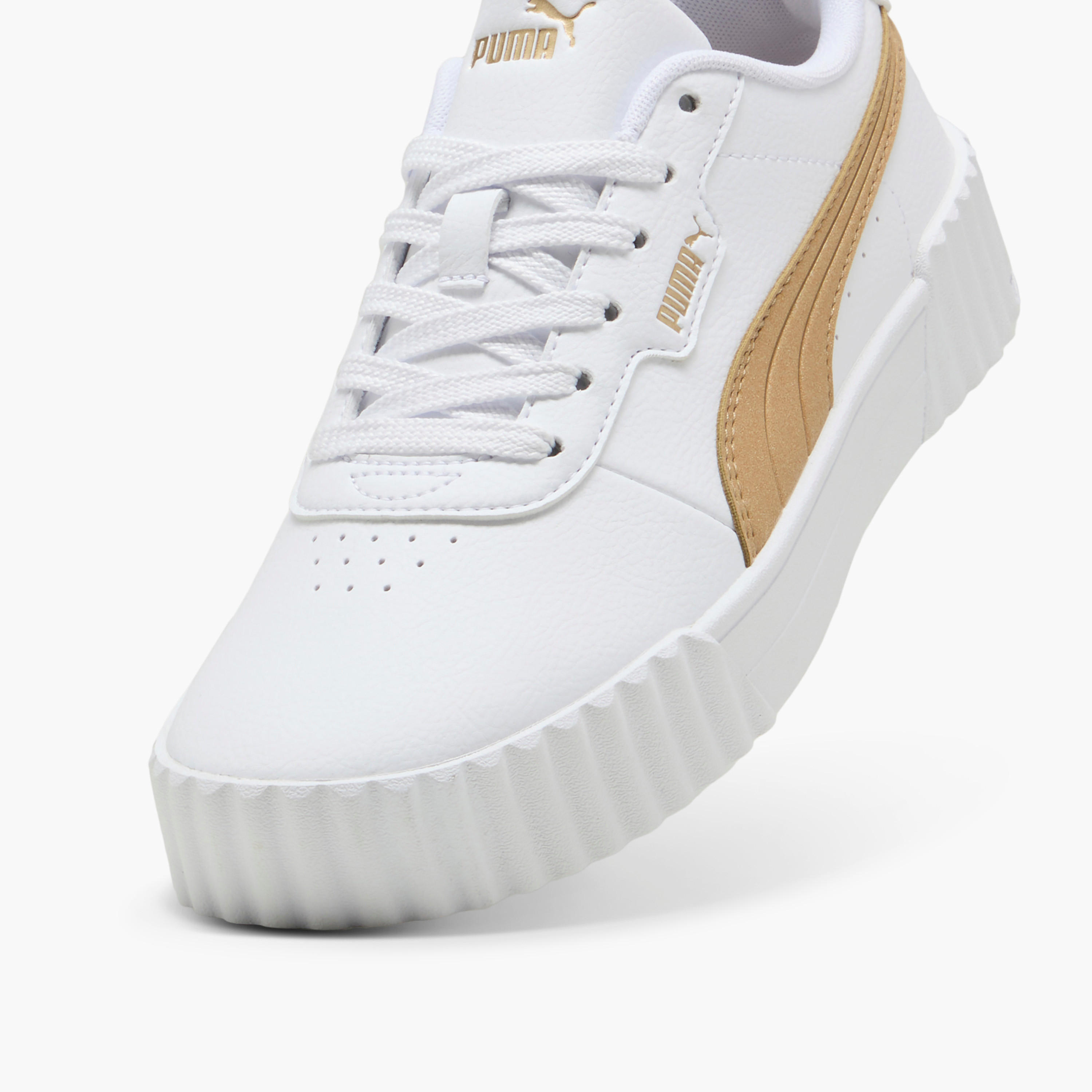 Puma Women's CARINA 3.0 AQUA METALLICS Lace-Up Sneakers - 40072202-women-shoes-sneakers-image-6