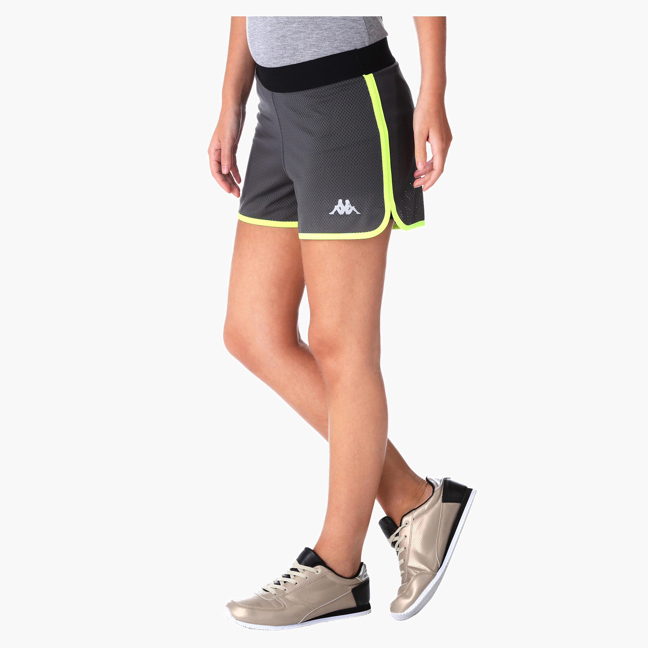 Kappa Textured Shorts-women-clothing-sportswearandactivewear-bottoms-image-3