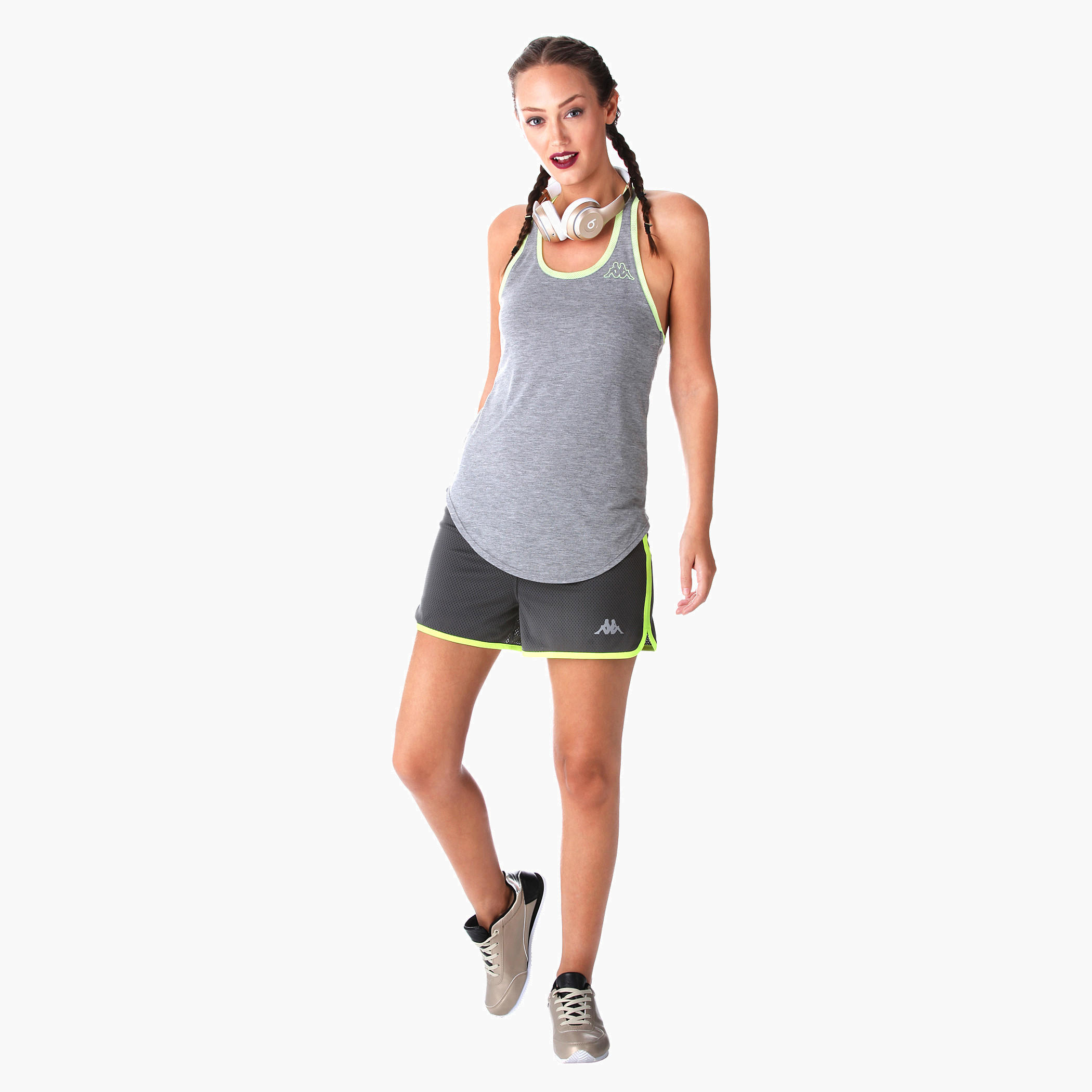 Kappa Textured Shorts-women-clothing-sportswearandactivewear-bottoms-image-5