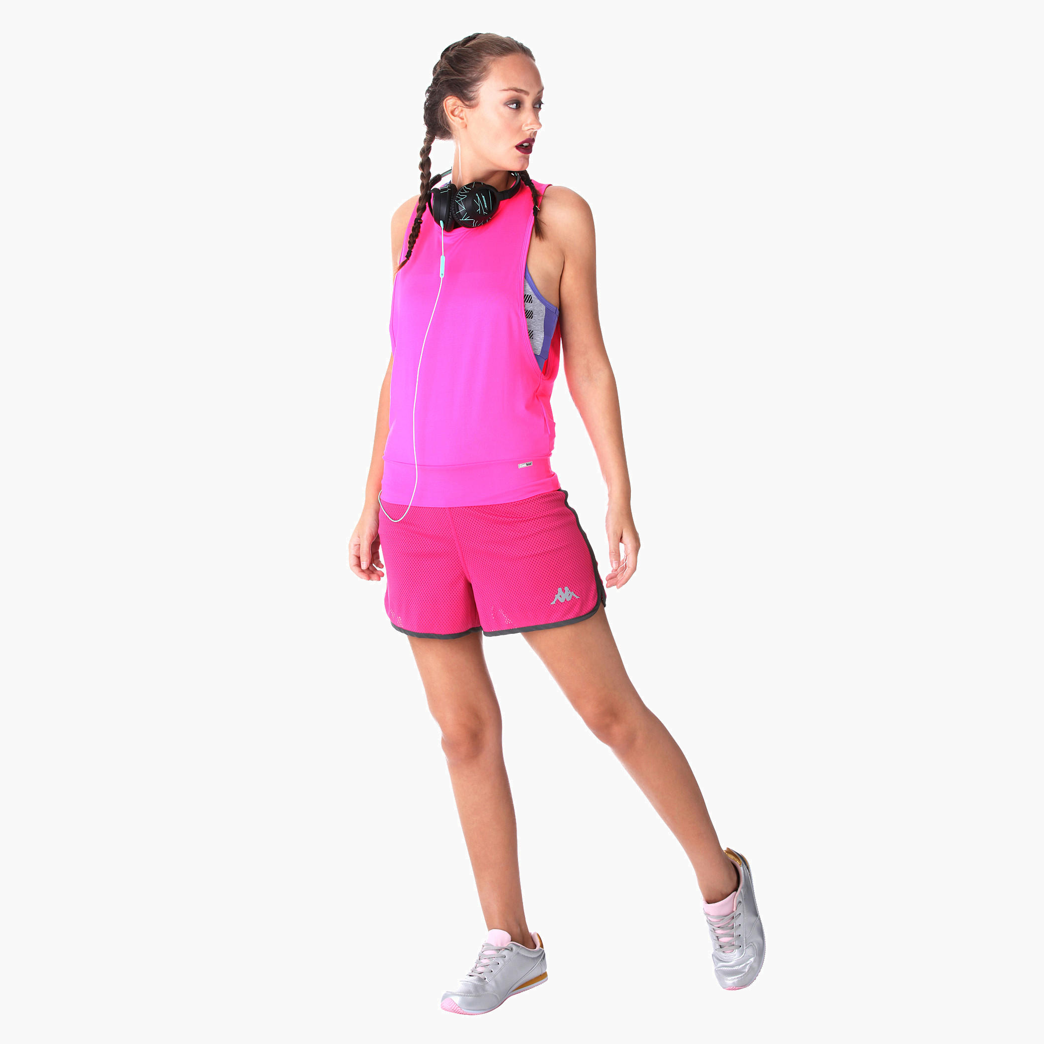 Kappa Textured Shorts-women-clothing-sportswearandactivewear-bottoms-image-10