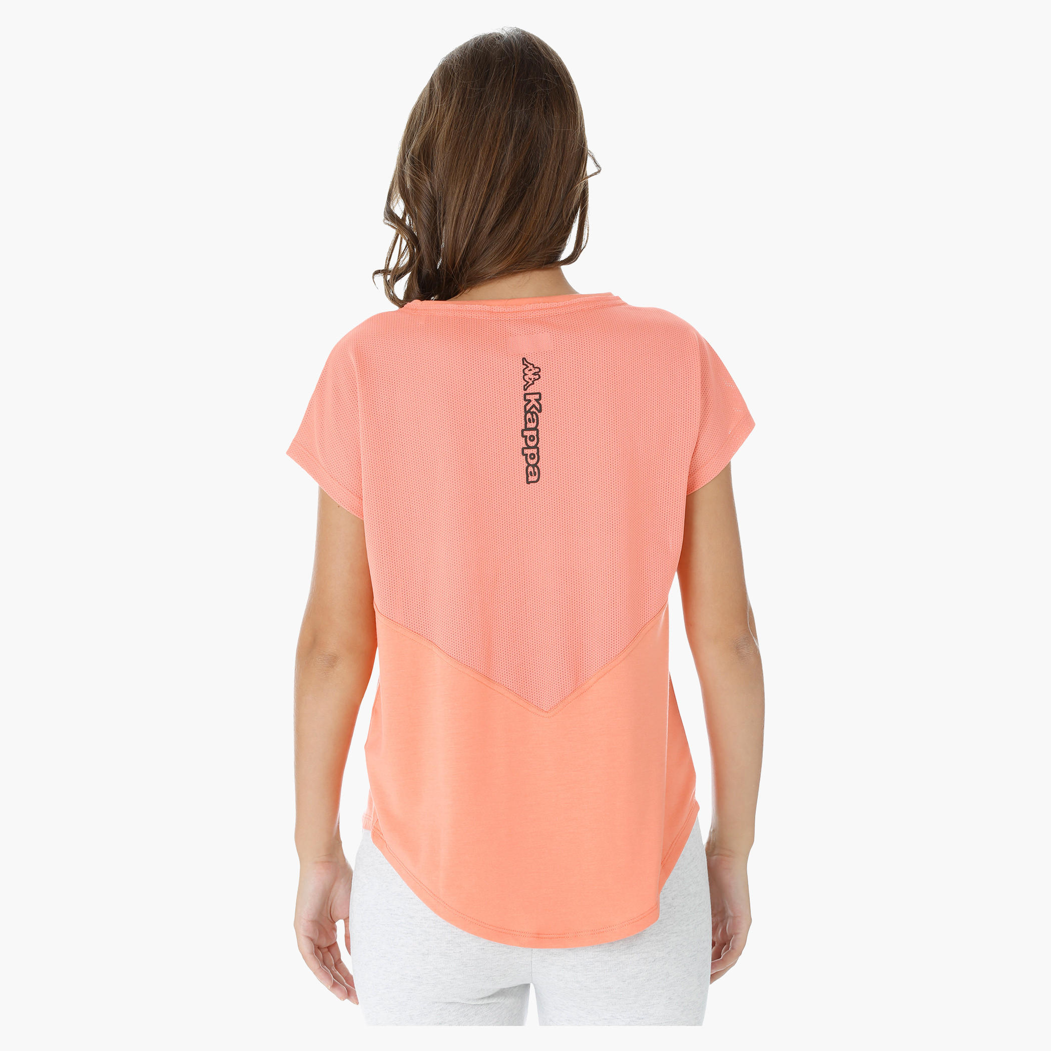 Kappa T-Shirt with Round Neck and Short Sleeves-women-clothing-tshirts-image-2