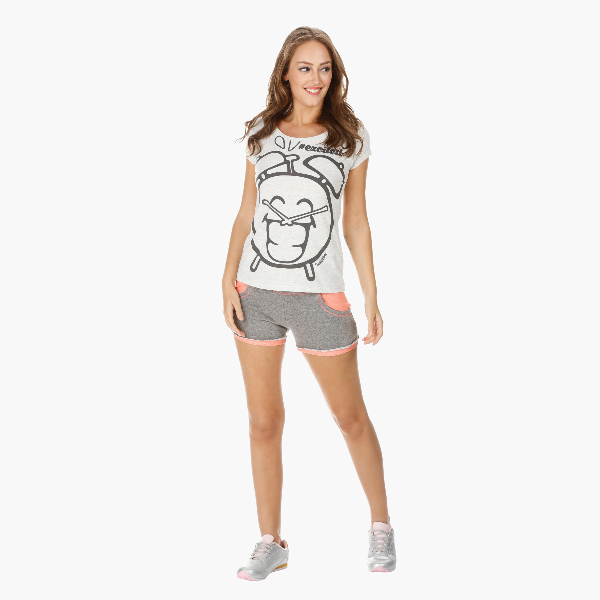 Kappa Melange Shorts-women-clothing-sportswearandactivewear-bottoms-image-6