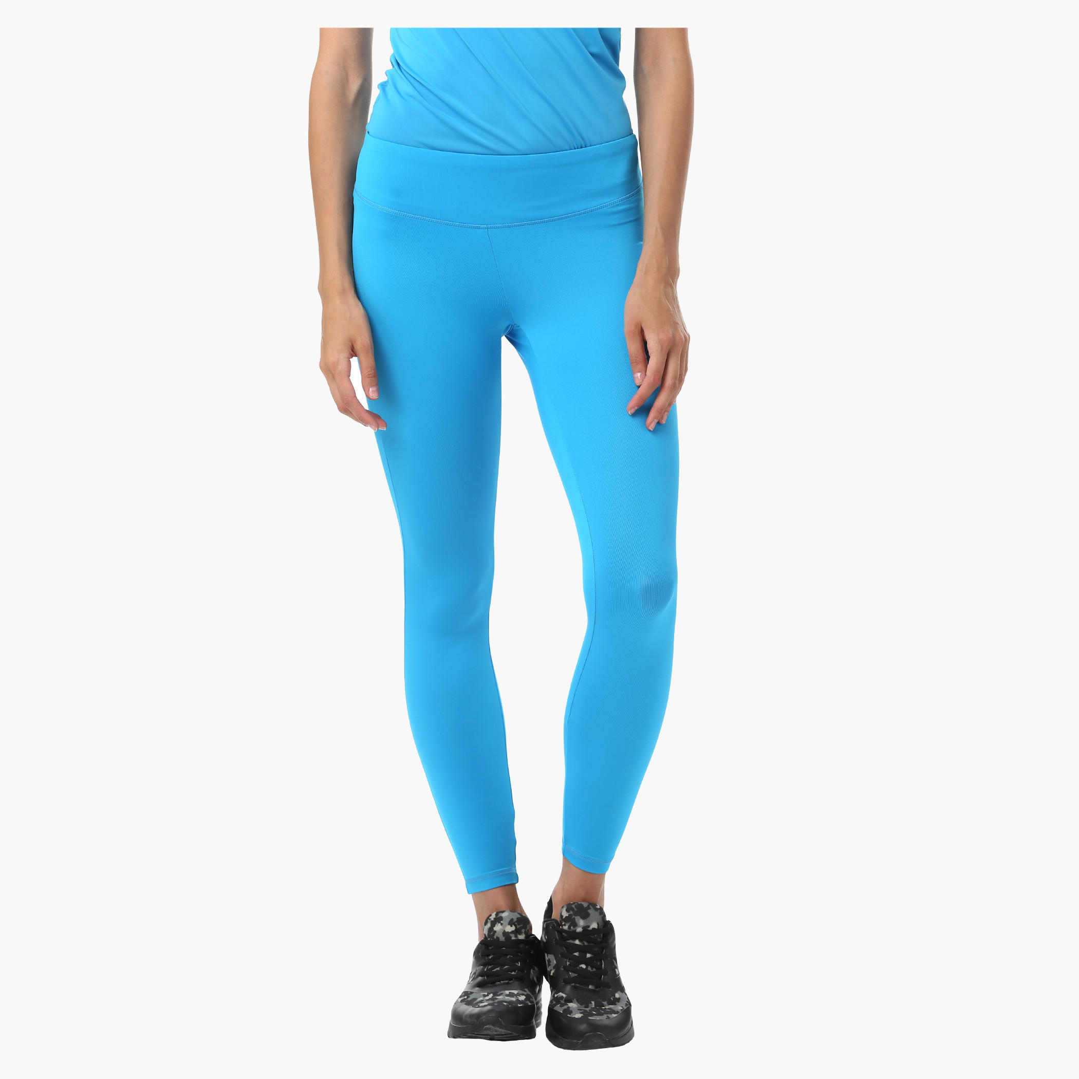 Kappa Leggings with Cut and Sew at the Back-women-clothing-bottoms-leggings-image-1