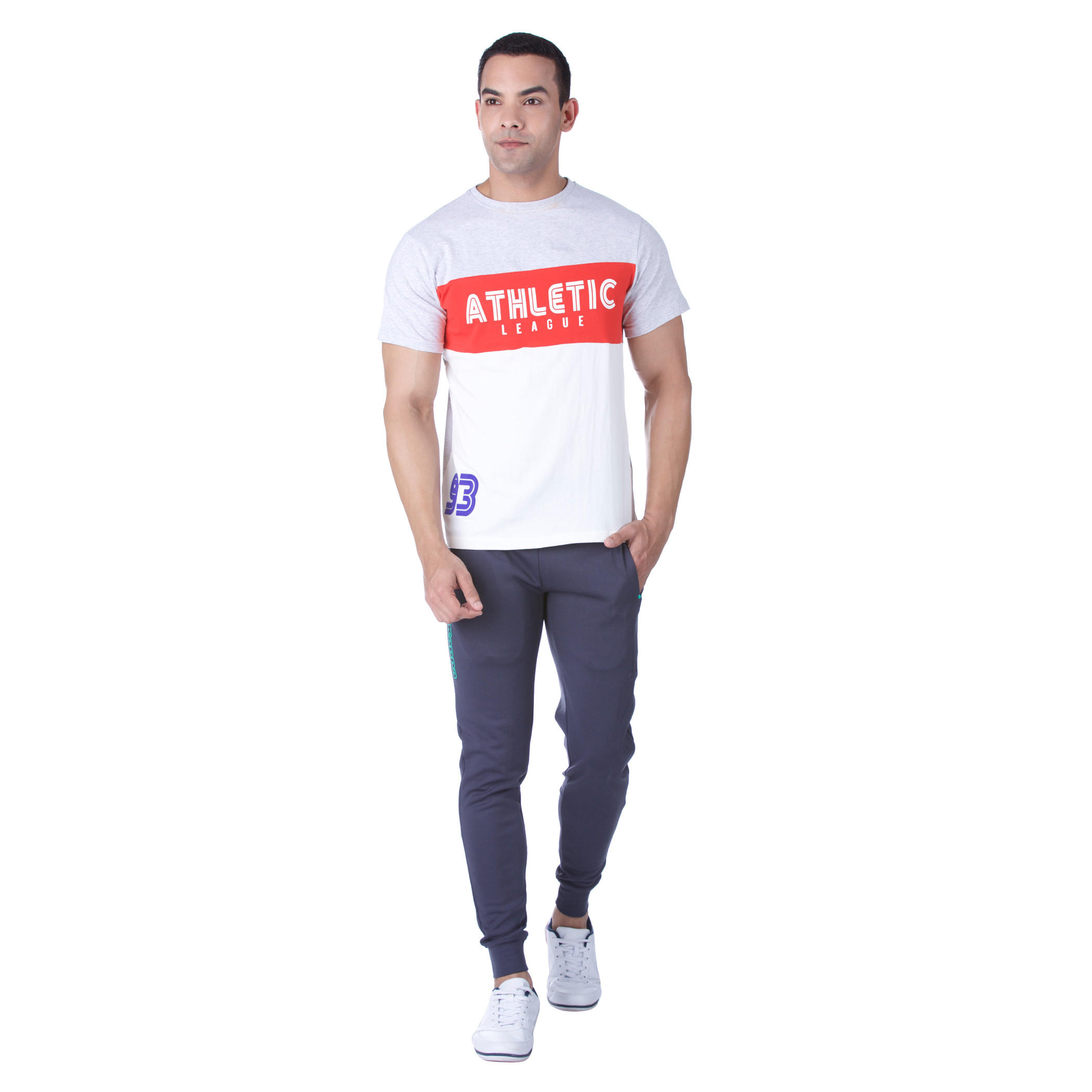 Kappa Solid Colour Jog Pants-men-clothing-sportswearandactivewear-bottoms-image-1