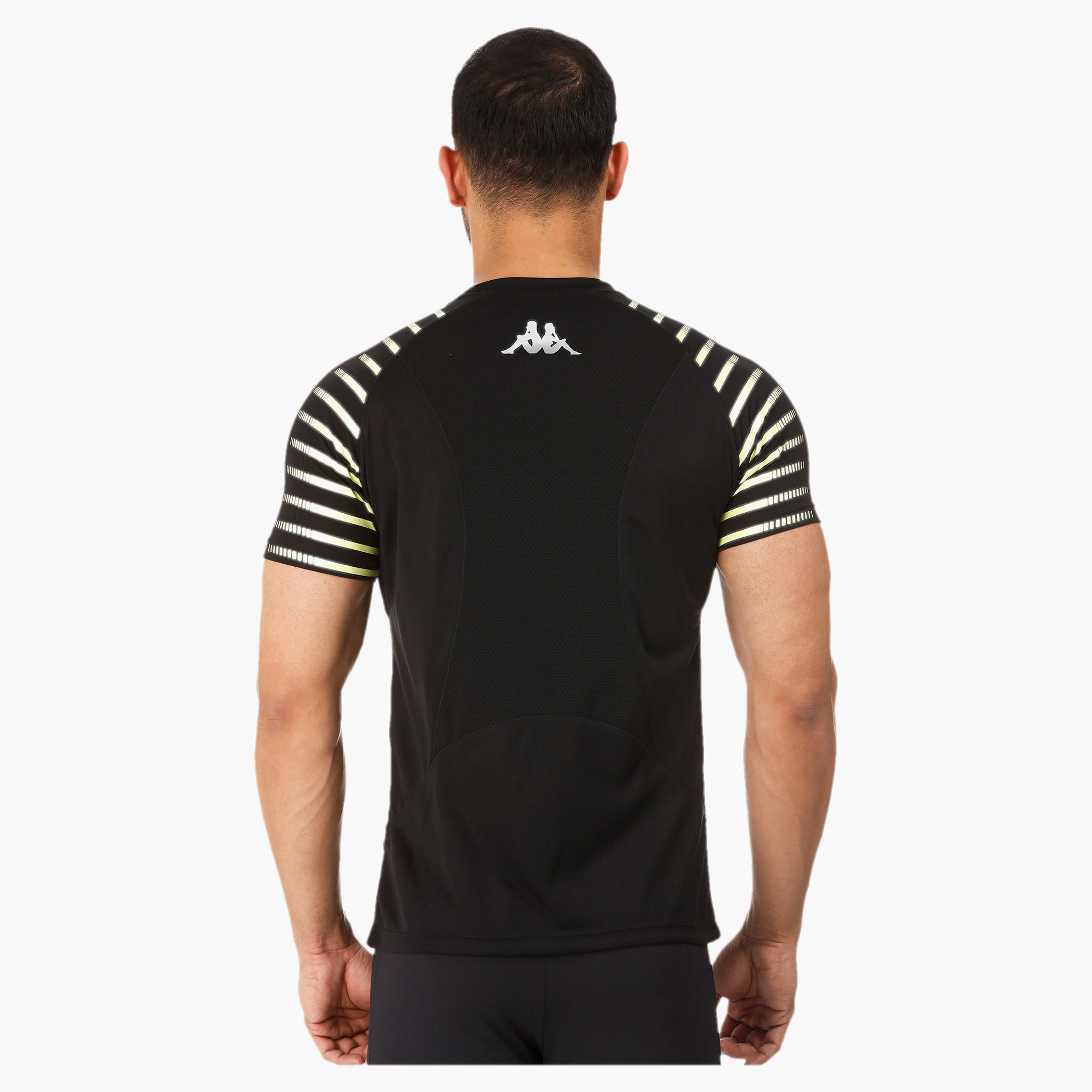 Kappa Printed T-shirt with Mesh Insert-men-clothing-sportswearandactivewear-tshirtsandpolos-image-2