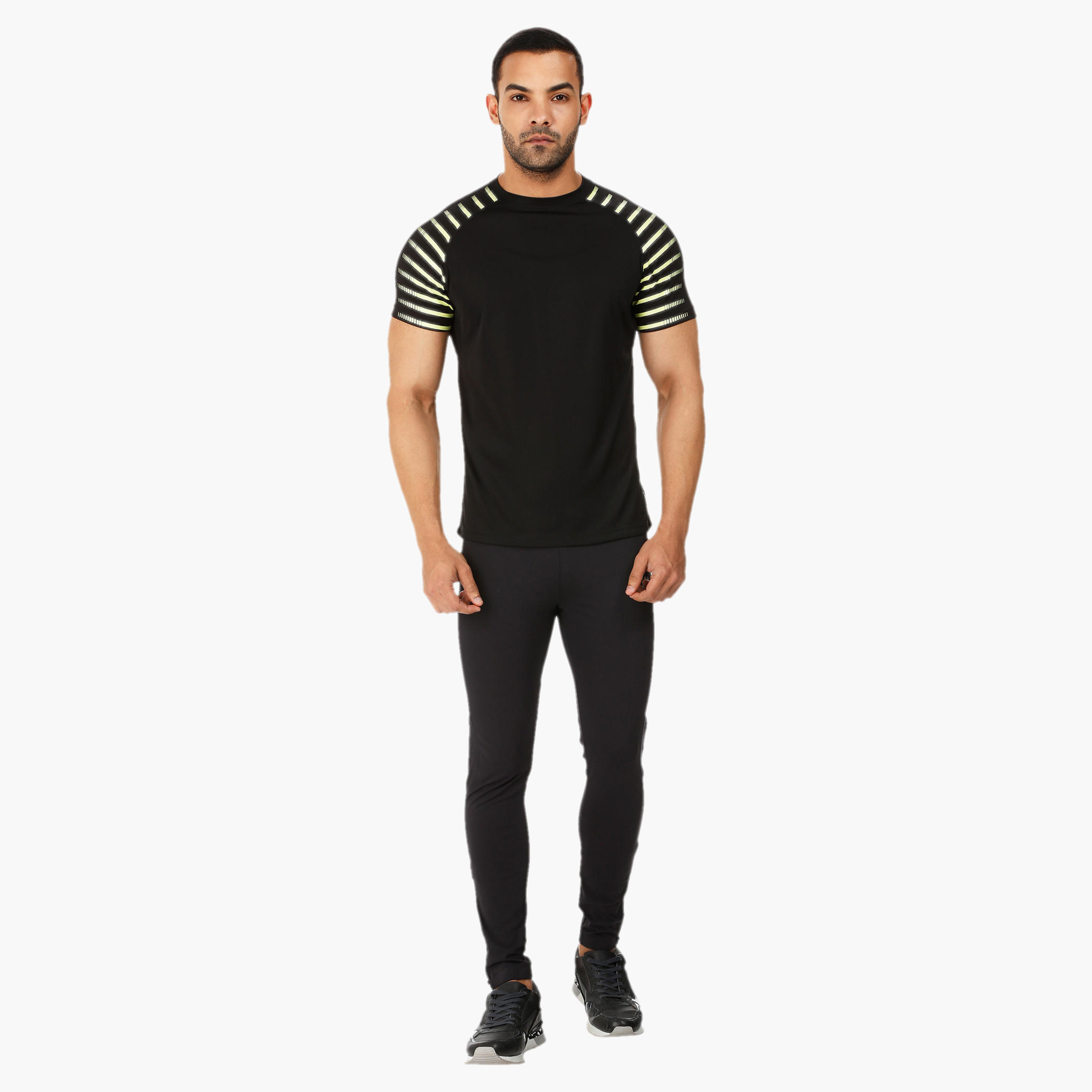 Kappa Printed T-shirt with Mesh Insert-men-clothing-sportswearandactivewear-tshirtsandpolos-image-5