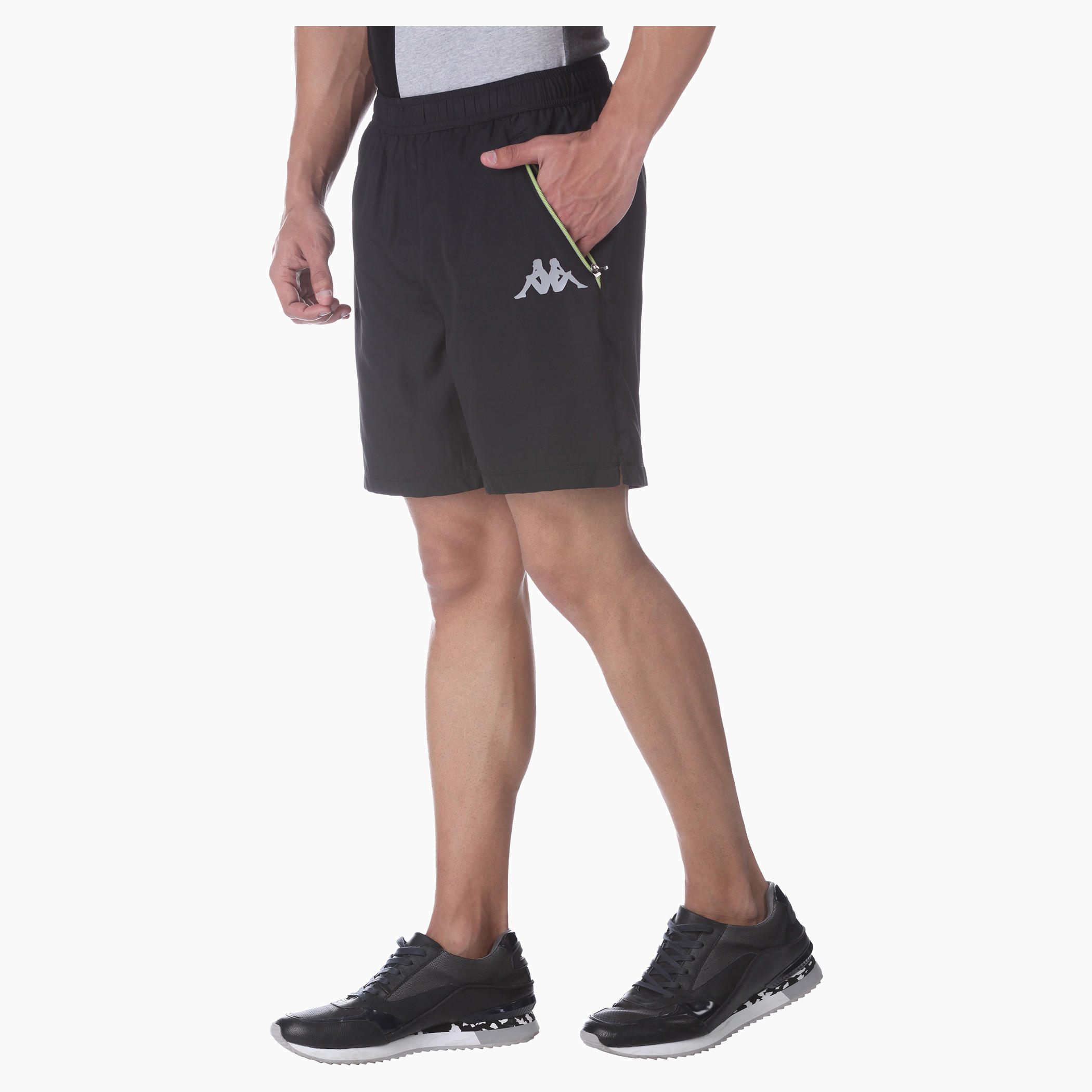 Kappa Zippered Pocket Shorts-men-clothing-sportswearandactivewear-bottoms-image-3