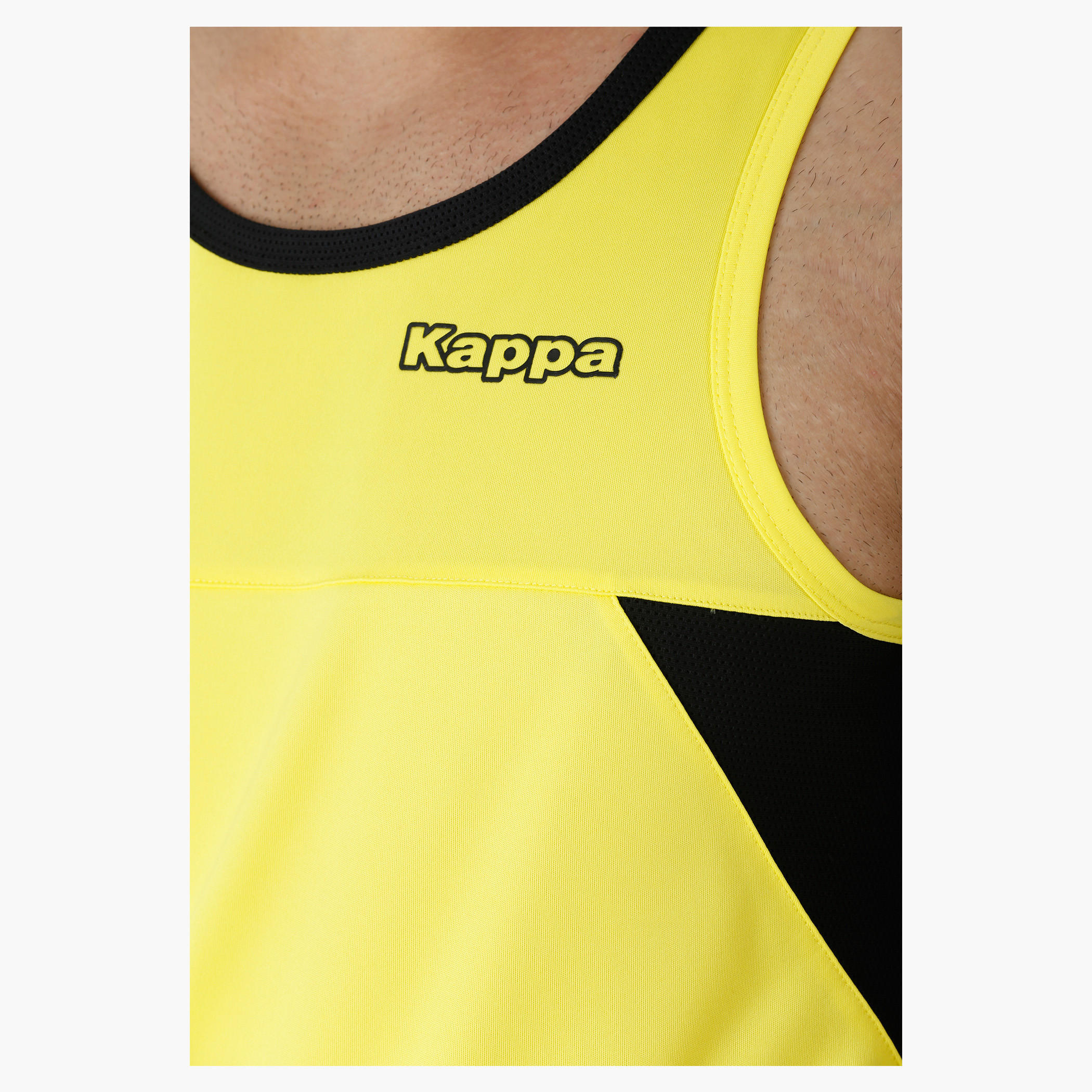 Kappa Sleeveless T-shirt with Round Neck and Mesh Insert-men-clothing-sportswearandactivewear-tshirtsandpolos-image-9