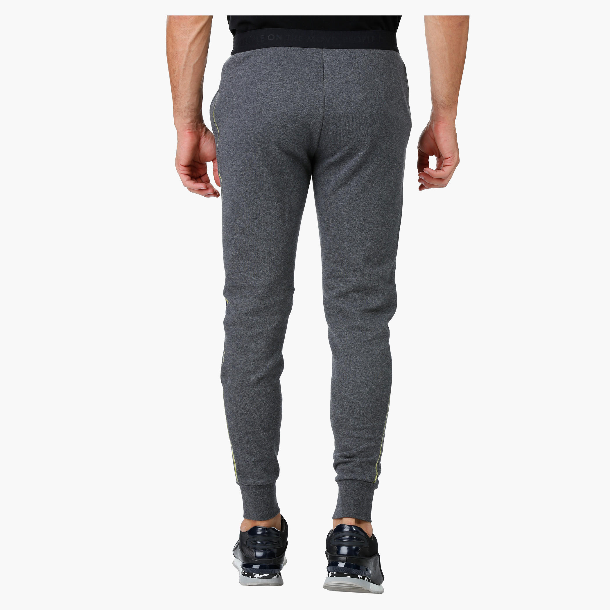 Kappa Jog Pants with Contrast Waistband in Regular Fit-men-clothing-bottoms-joggers-image-2