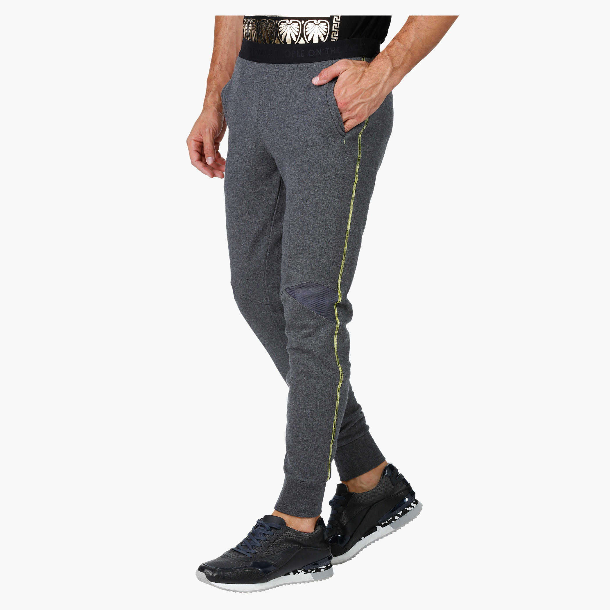 Kappa Jog Pants with Contrast Waistband in Regular Fit-men-clothing-bottoms-joggers-image-3