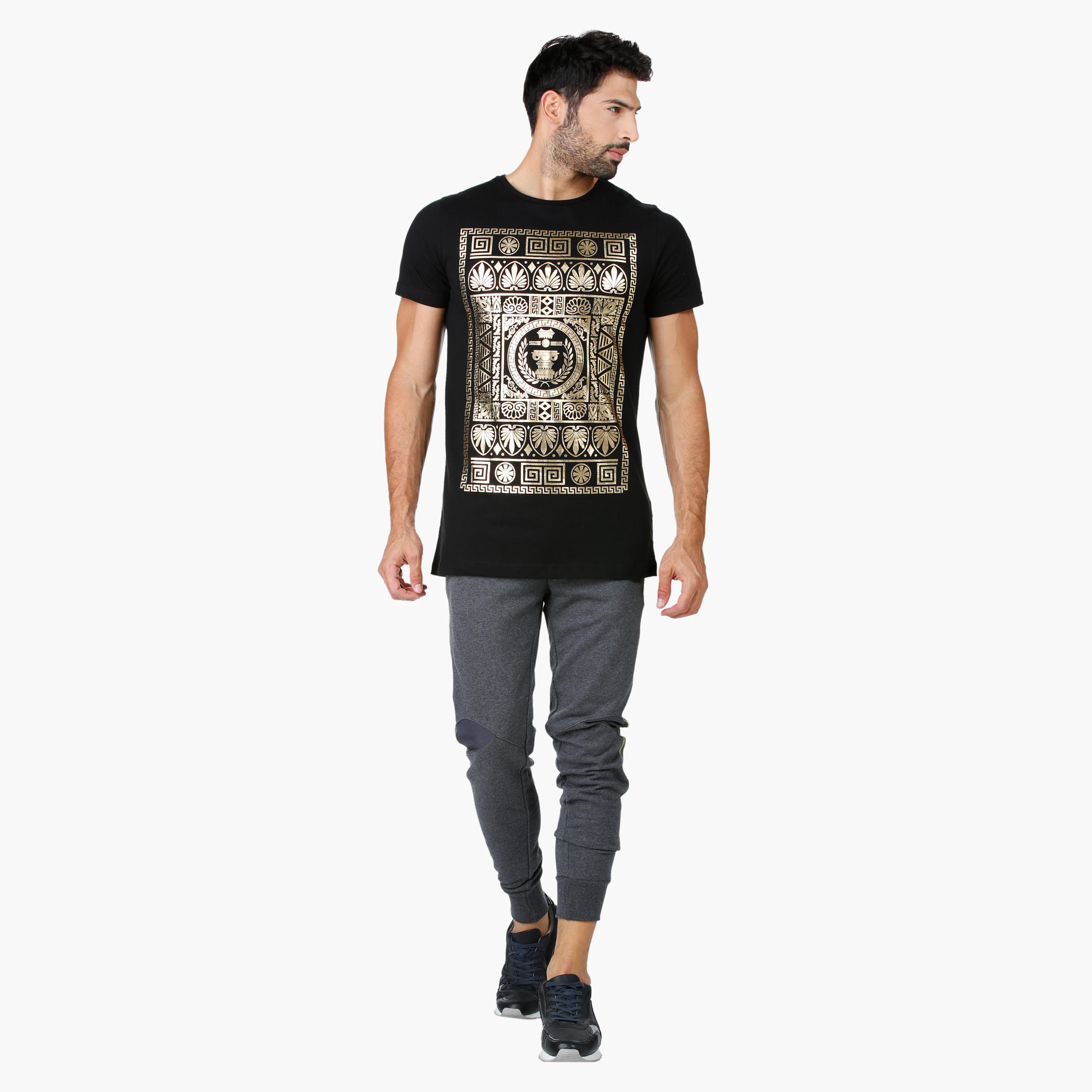 Kappa Jog Pants with Contrast Waistband in Regular Fit-men-clothing-bottoms-joggers-image-5